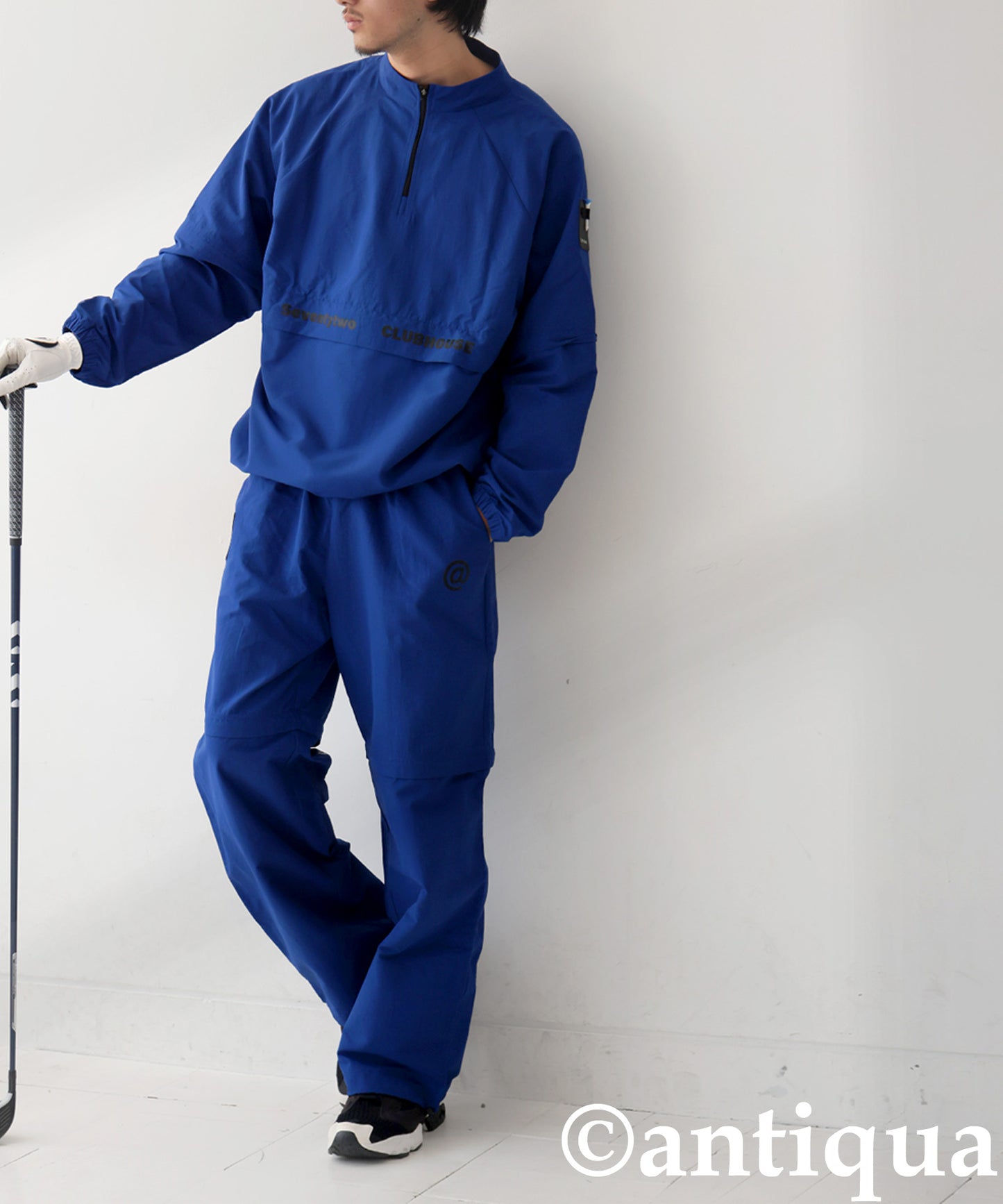 ANTIQUA GOLF×STCH 2-Way Regen Pullover Men’s