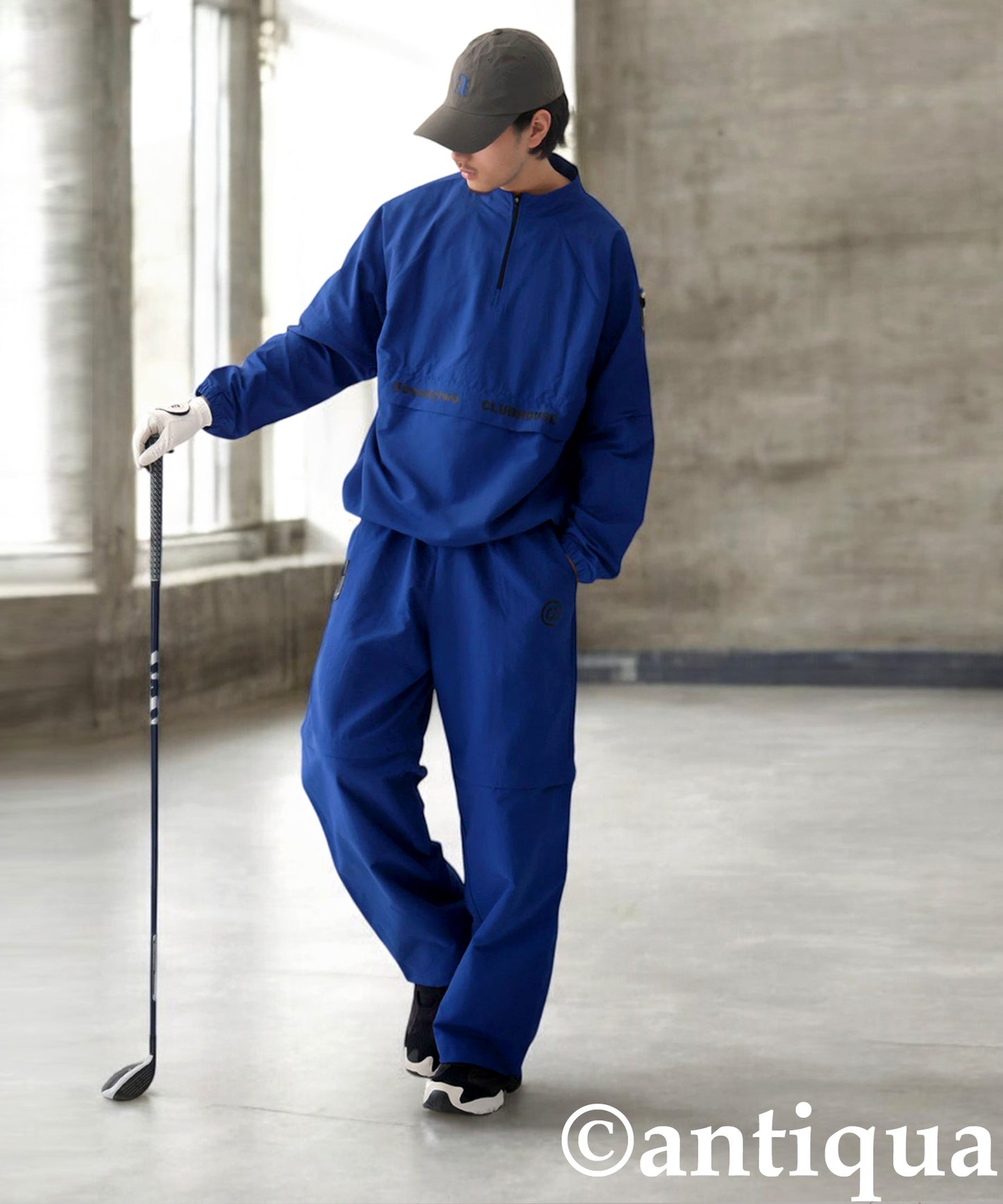 ANTIQUA GOLF×STCH 2-Way Regen Pullover Men’s