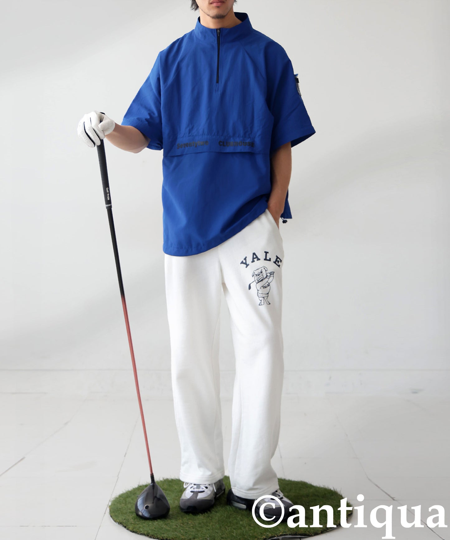 ANTIQUA GOLF×STCH 2-Way Regen Pullover Men’s