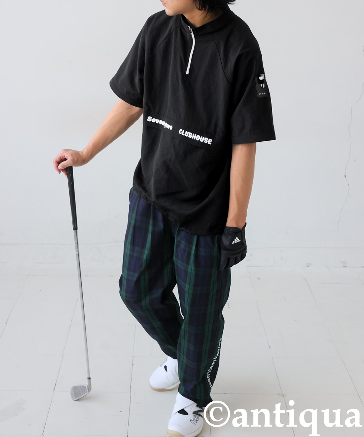 ANTIQUA GOLF×STCH 2-Way Regen Pullover Men’s