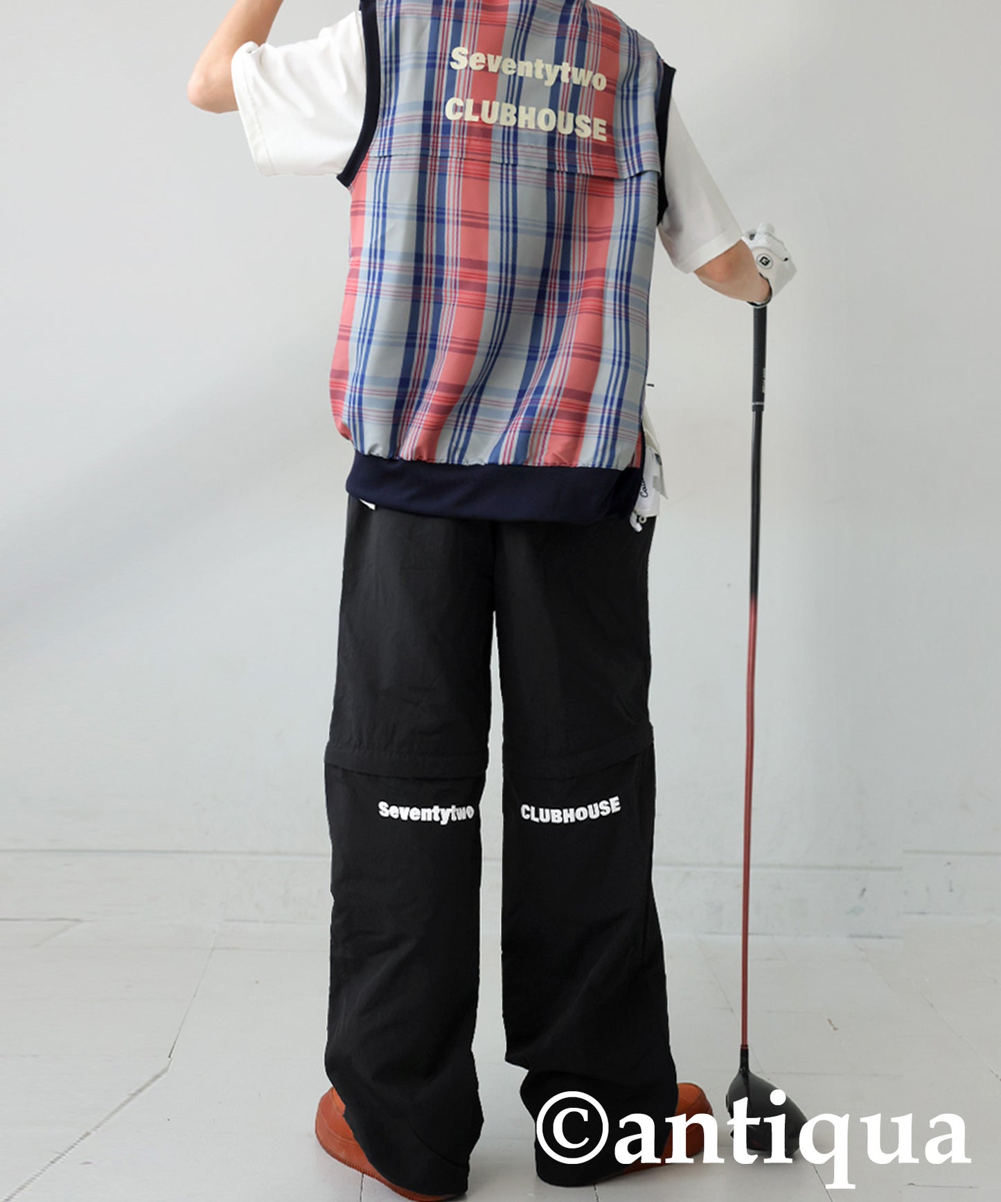 ANTIQUA GOLF×STCH 2-Way Regen Contrast Pants Men’s