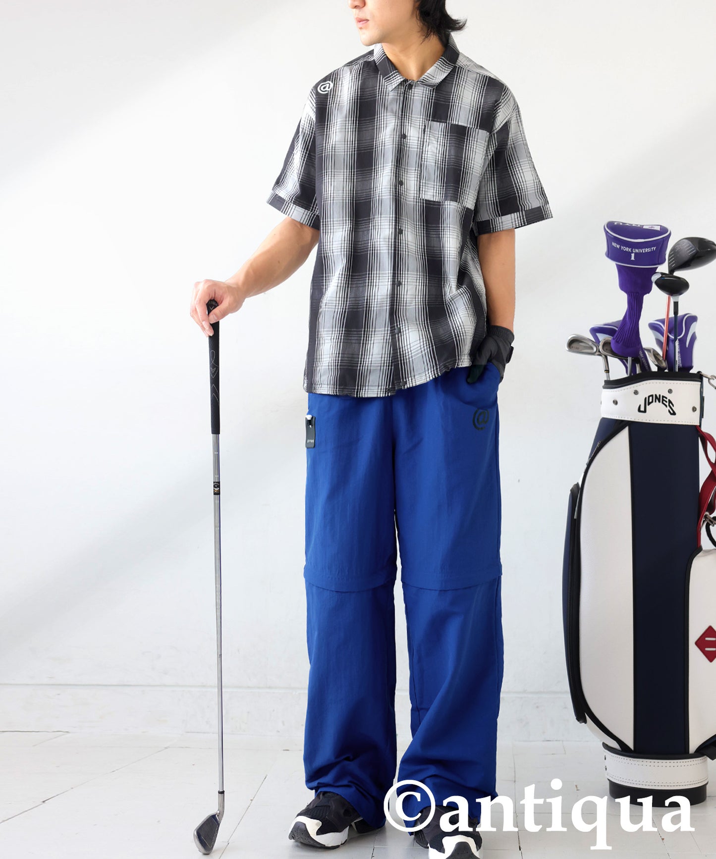 ANTIQUA GOLF×STCH 2-Way Regen Contrast Pants Men’s