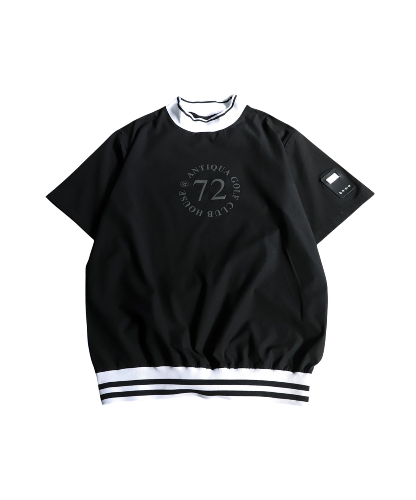 ANTIQUA GOLF×STCH Back Logo Tops Ladies