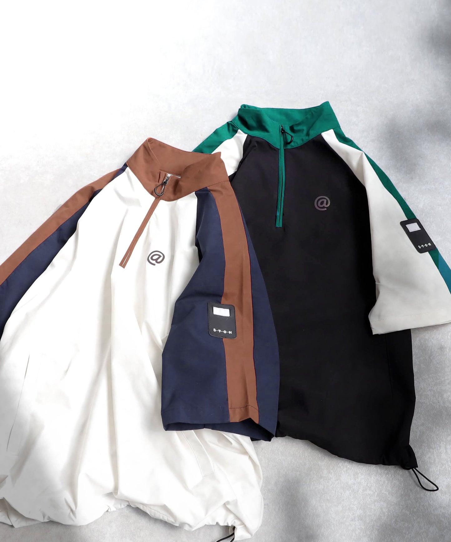 ANTIQUA GOLF×STCH Half Zip Pullover Men's