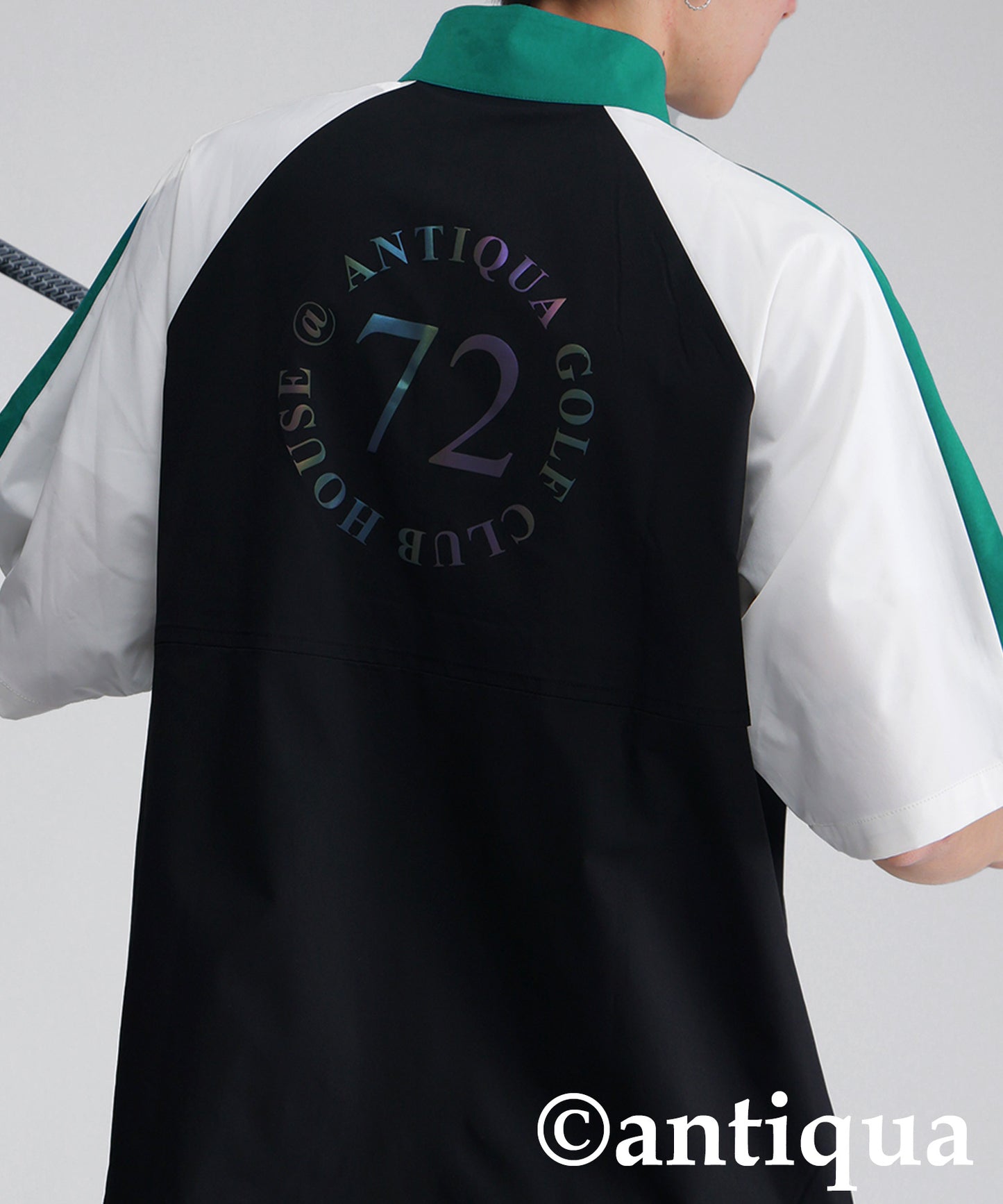 ANTIQUA GOLF×STCH Half Zip Pullover Men's