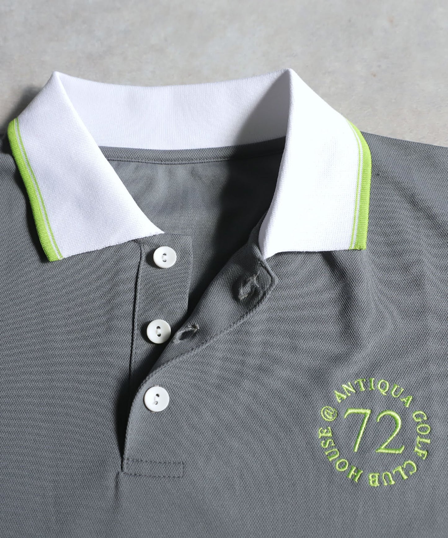 ANTIQUA GOLF×STCH Color-Coordinated Polo Shirt Ladies