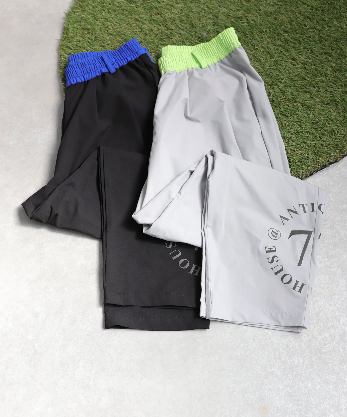 ANTIQUA GOLF×STCH Color-Coordinated Logo Pants Ladies