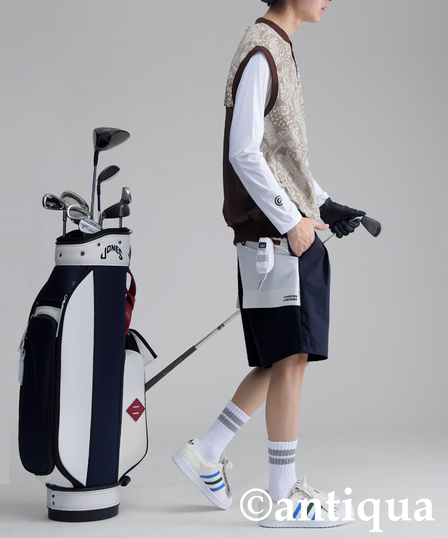 ANTIQUA GOLF×STCH Shorts Men's