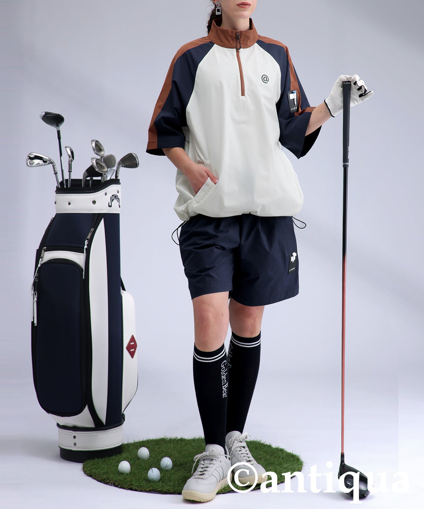 ANTIQUA GOLF×STCH Shorts Ladies