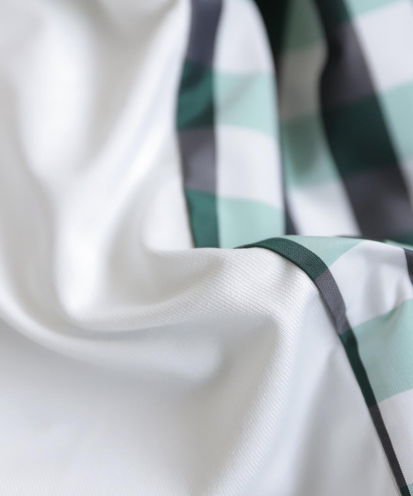 Men's ANTIQUA GOLF × STCH Check Switching Tops