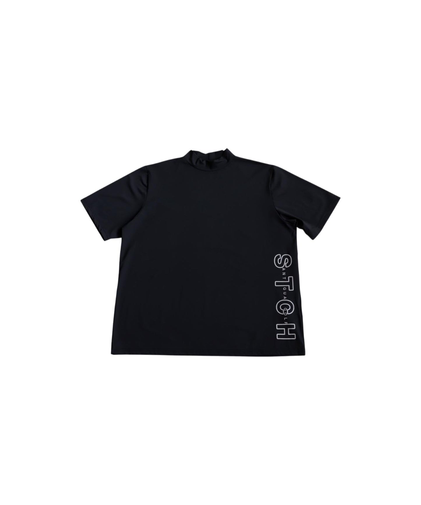 Ladies ANTIQUA GOLF × STCH Side Logo Mock Neck Tops