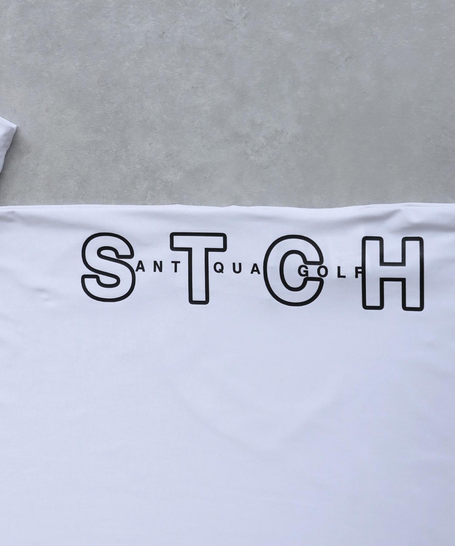 Ladies ANTIQUA GOLF × STCH Side Logo Mock Neck Tops