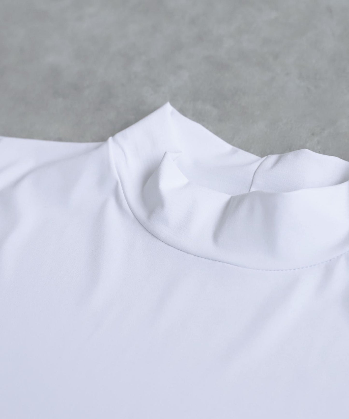 Ladies ANTIQUA GOLF × STCH Side Logo Mock Neck Tops