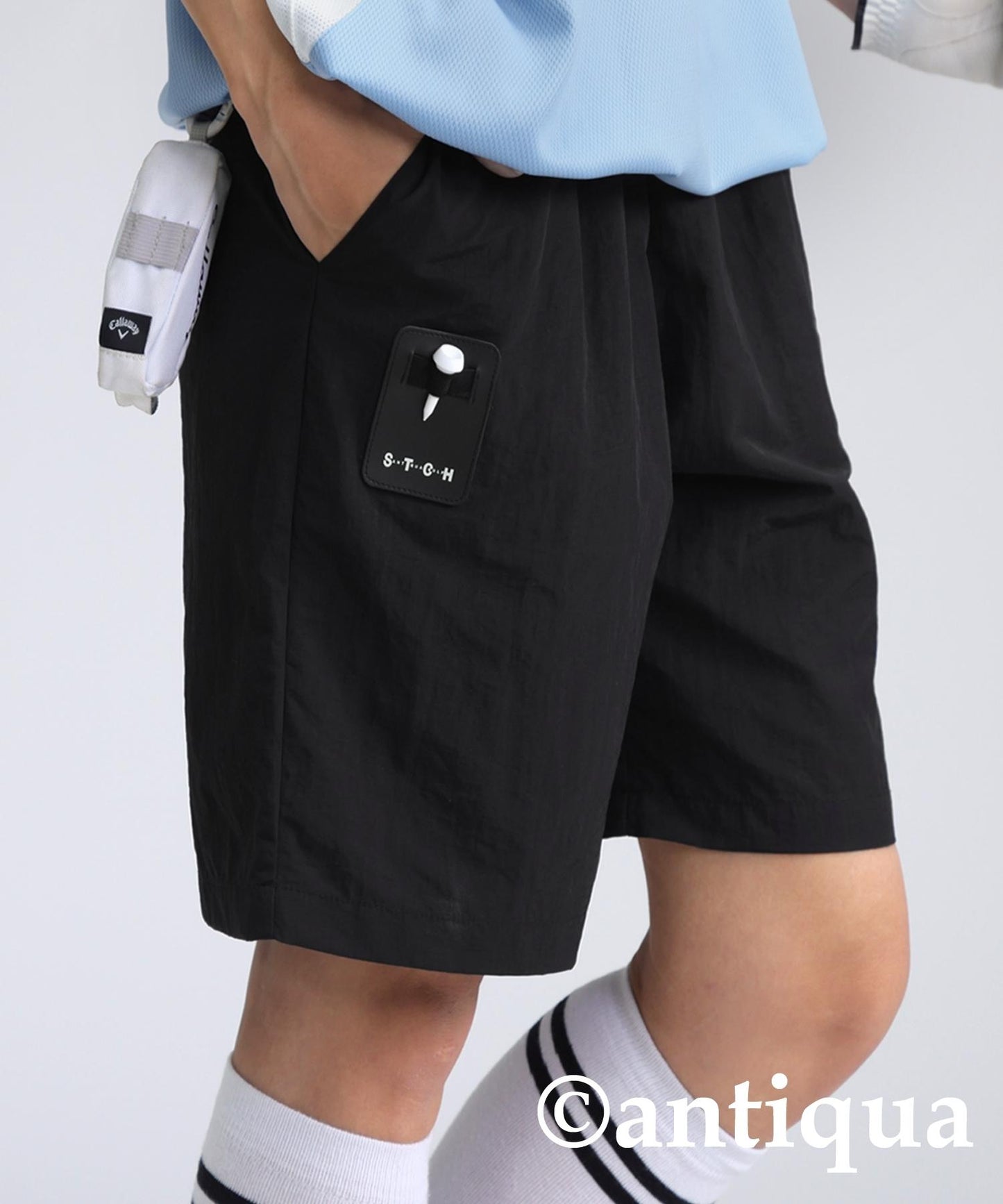 Ladies ANTIQUA GOLF × STCH Nylon Shorts