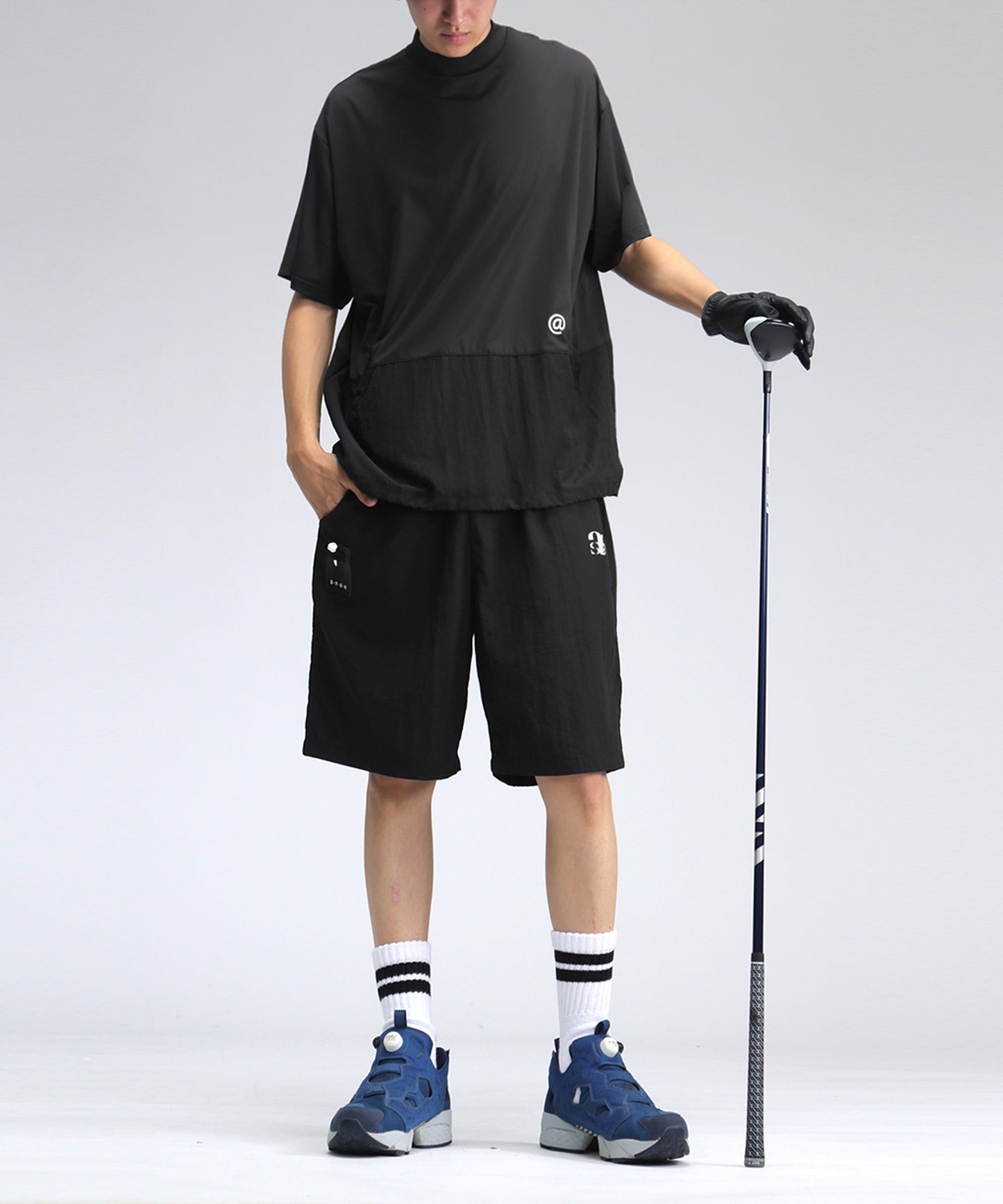 Men's ANTIQUA GOLF × STCH Nylon Shorts