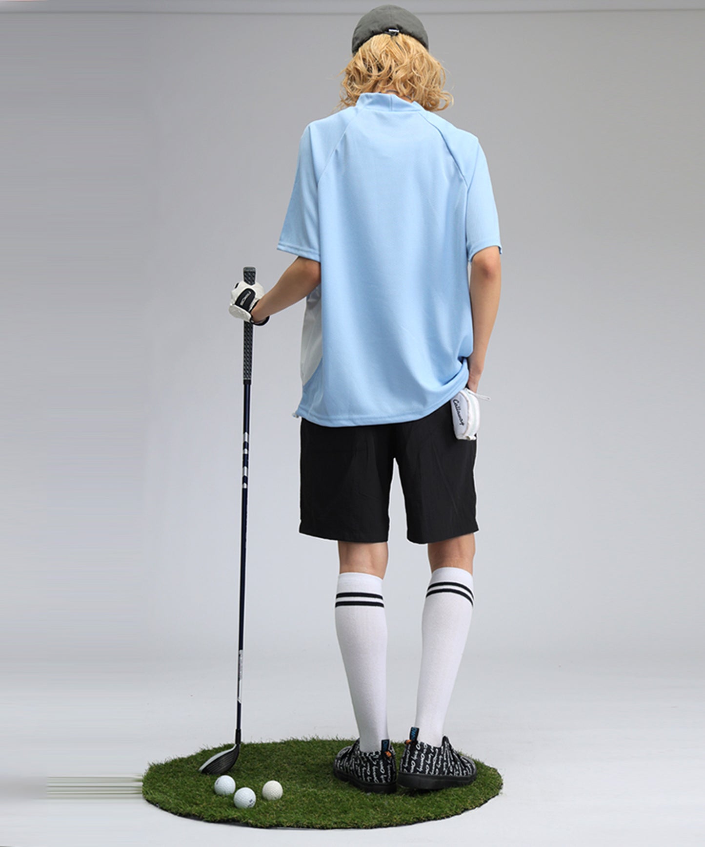 Ladies ANTIQUA GOLF × STCH Nylon Shorts