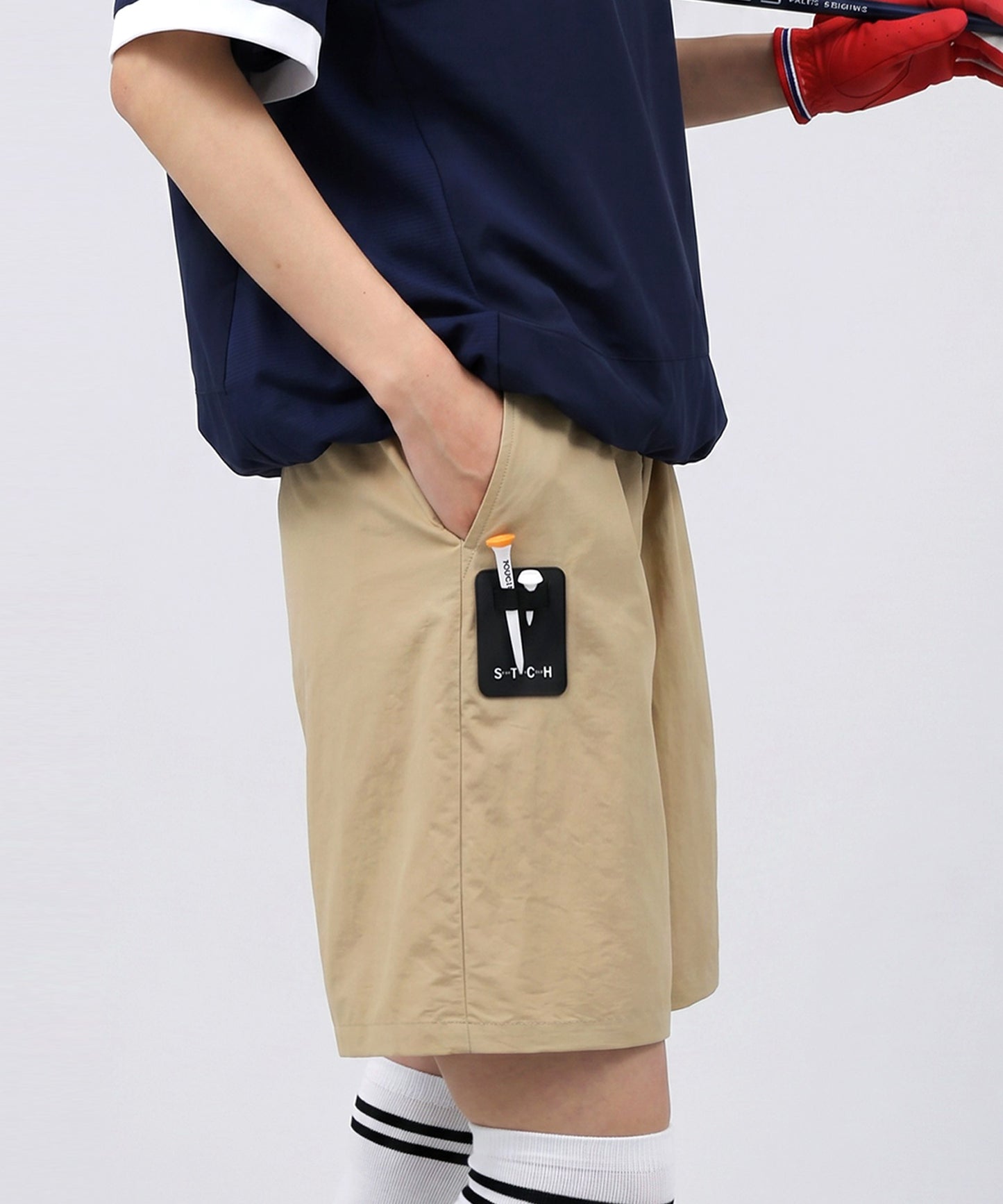 Ladies ANTIQUA GOLF × STCH Nylon Shorts