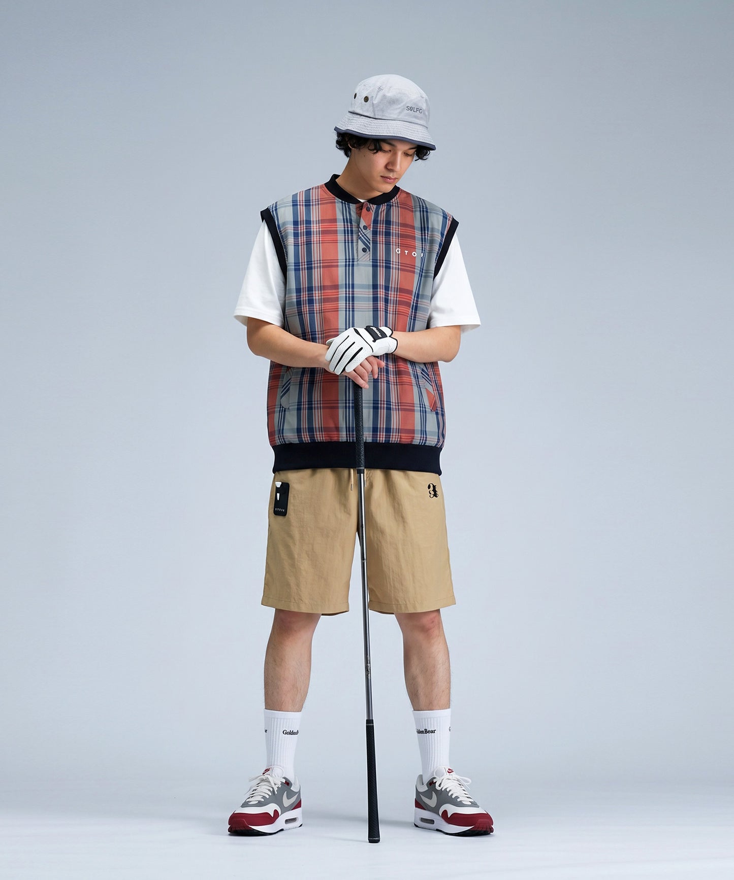 Men's ANTIQUA GOLF × STCH Nylon Shorts