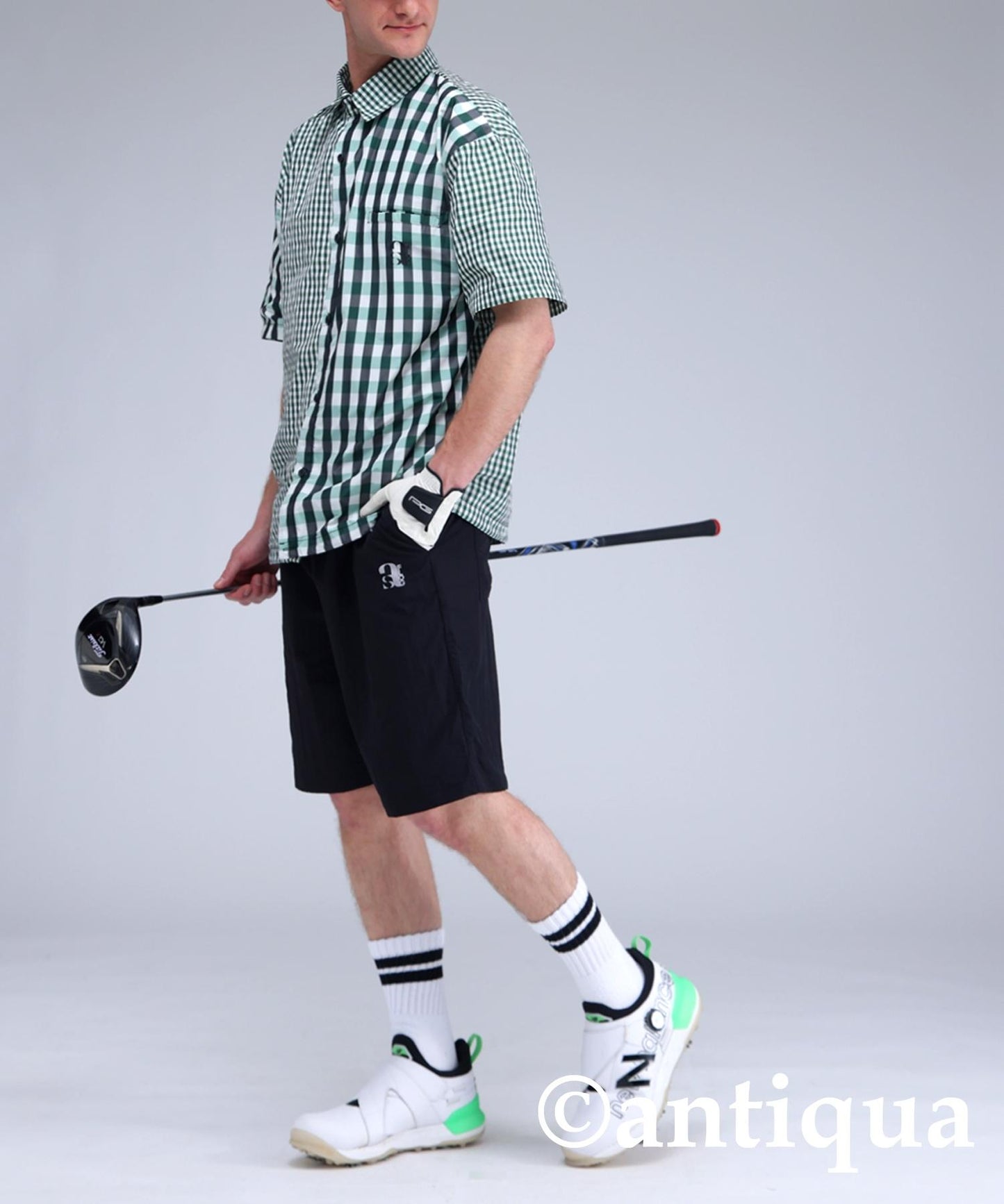 Men's ANTIQUA GOLF × STCH Nylon Shorts