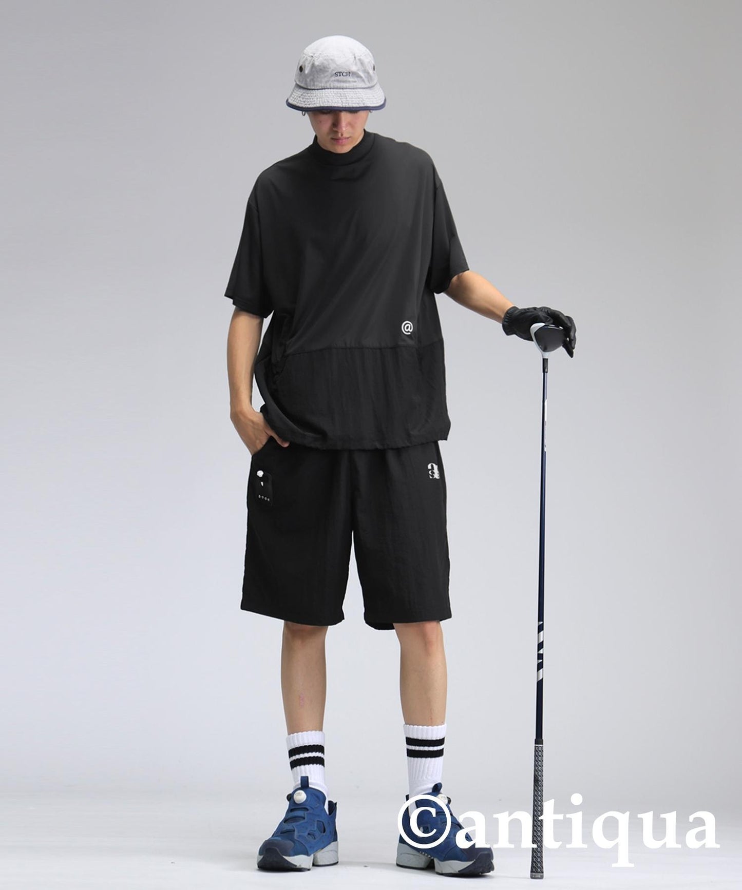 Men's ANTIQUA GOLF × STCH Nylon Shorts