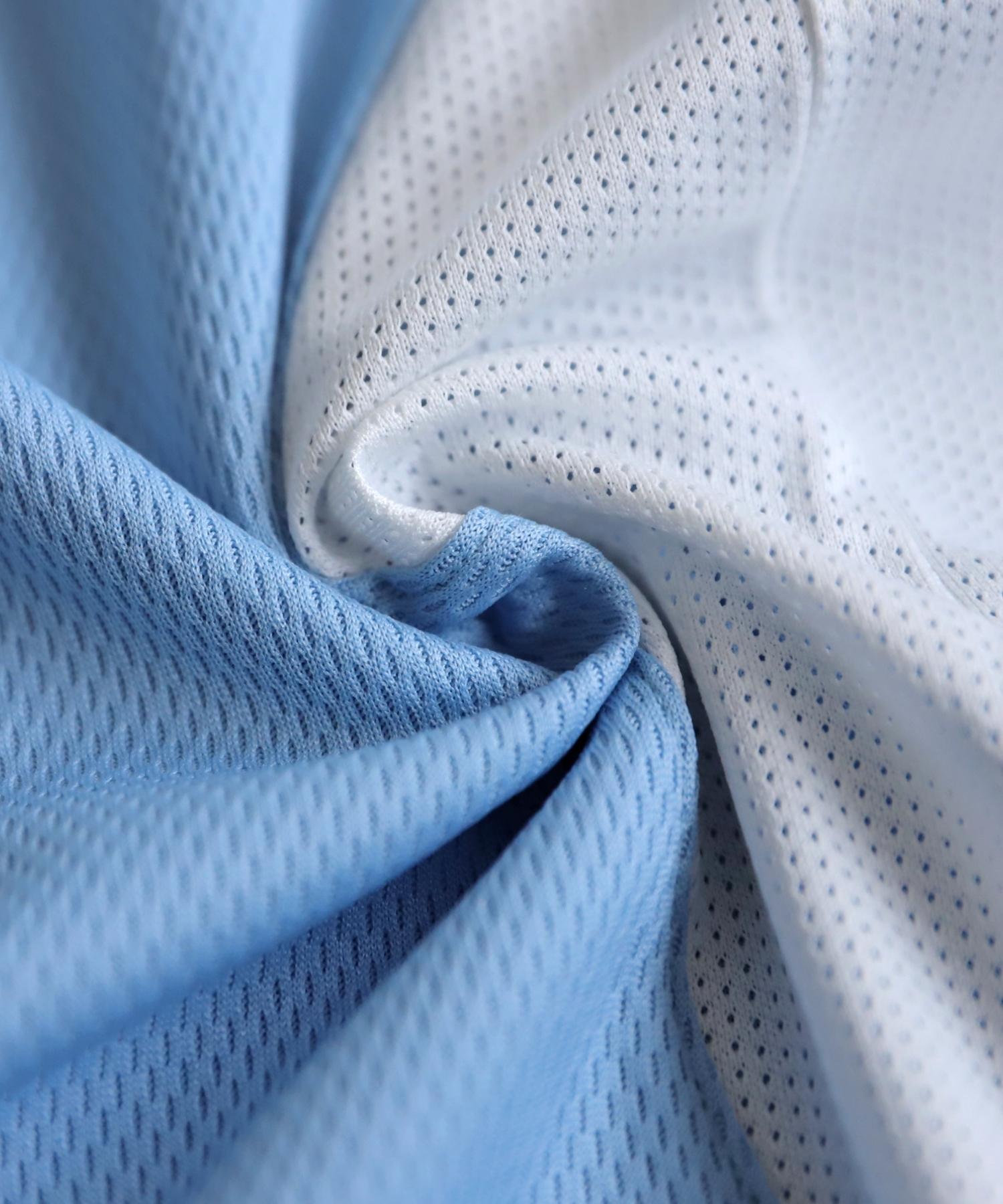 Men's ANTIQUA GOLF × STCH Mesh Switching Tops | Japanese fashion