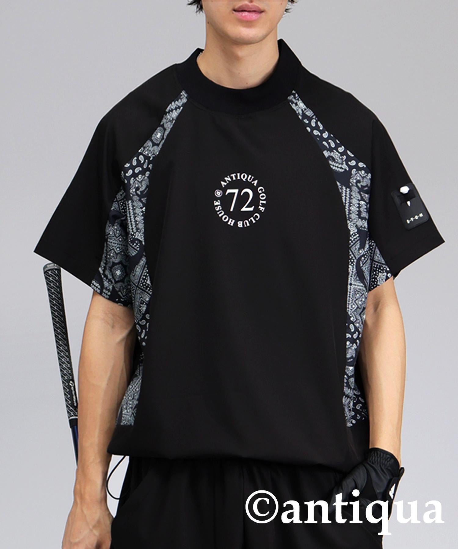 Men's ANTIQUA GOLF × STCH Paisley Logo Tops | Japanese fashion