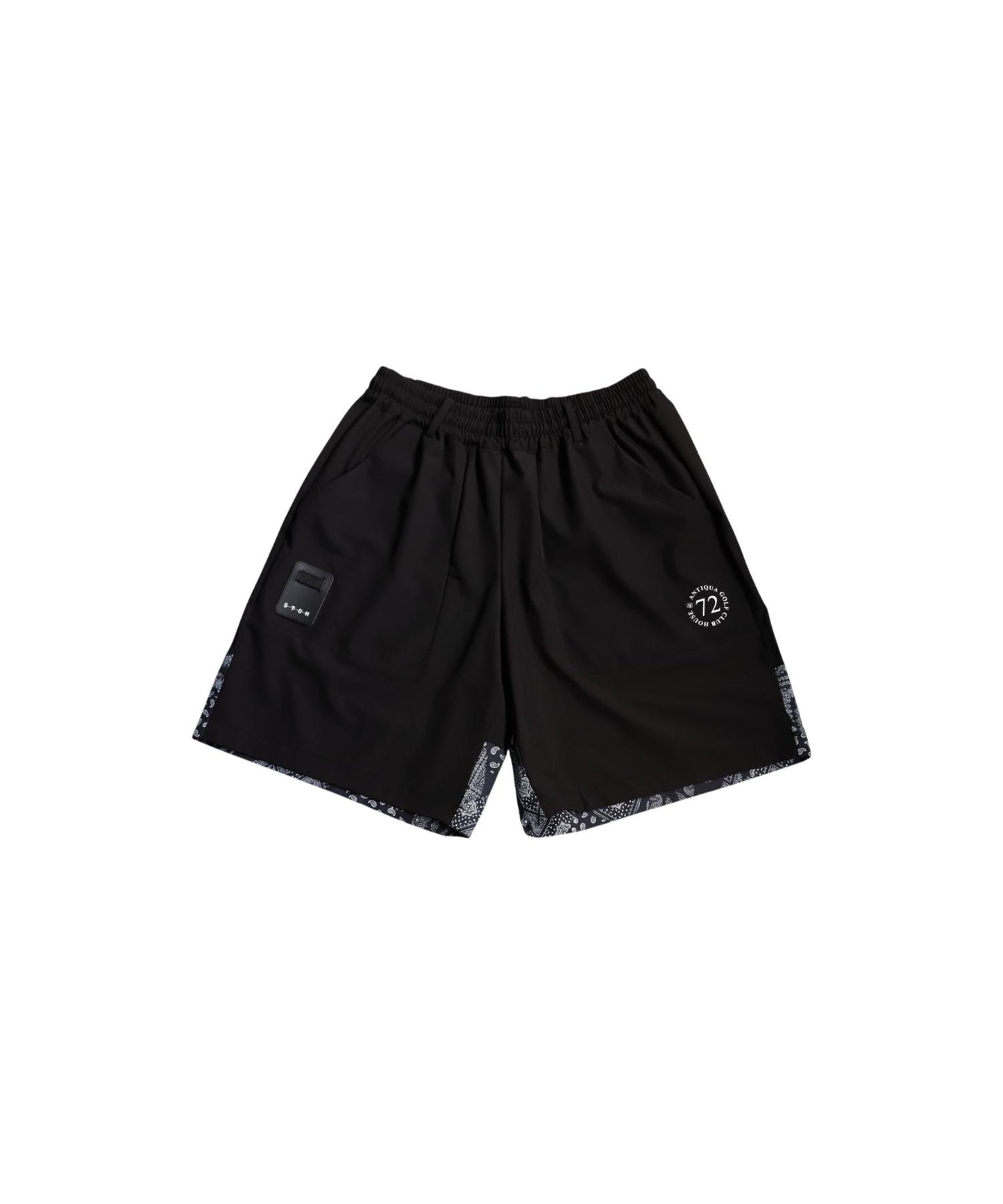 Ladies ANTIQUA GOLF × STCH Paisley Switching Shorts