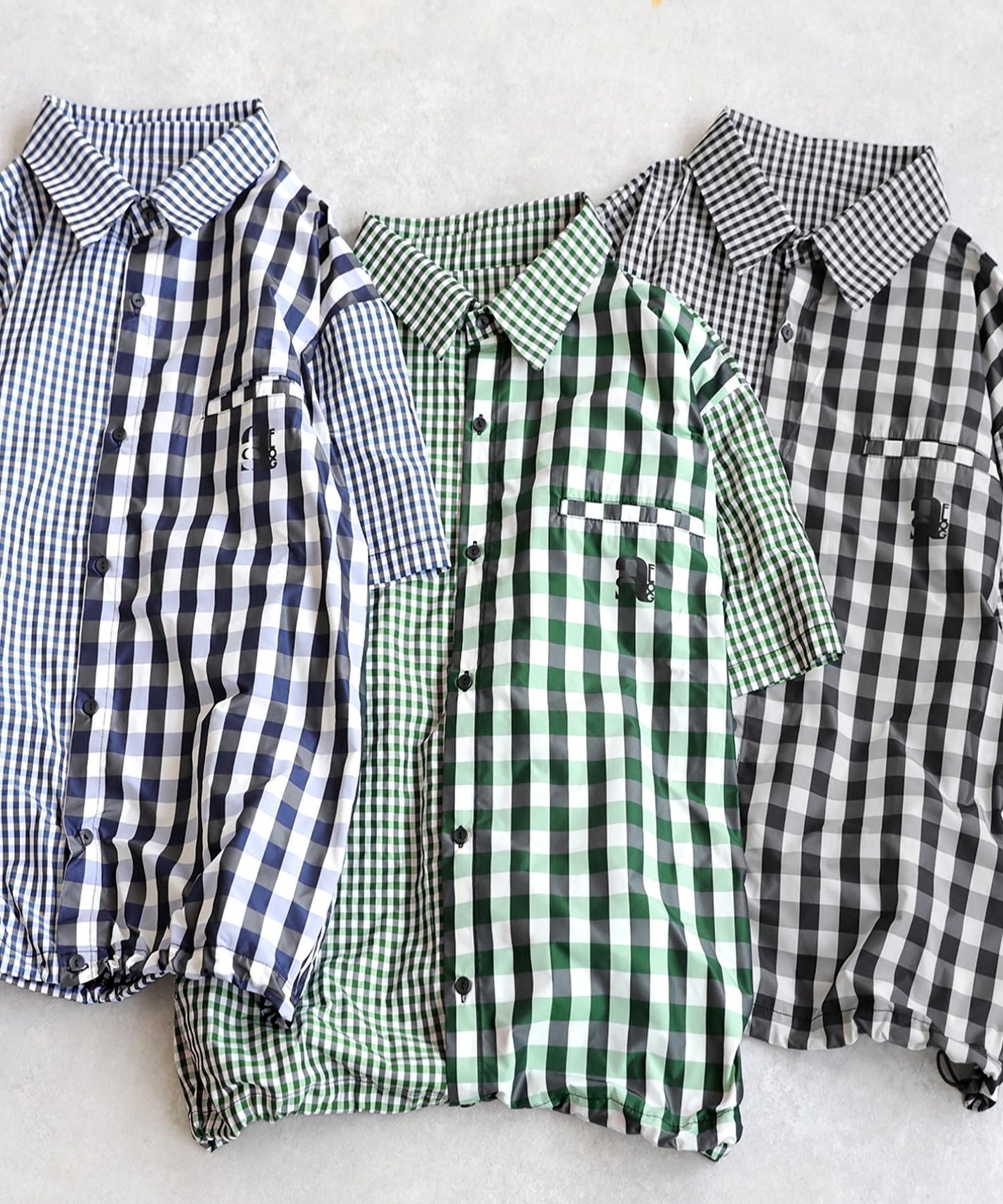 Ladies ANTIQUA GOLF × STCH Mixed Check Shirt