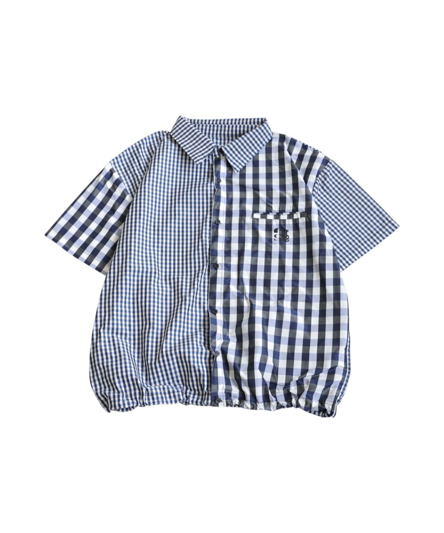 Ladies ANTIQUA GOLF × STCH Mixed Check Shirt
