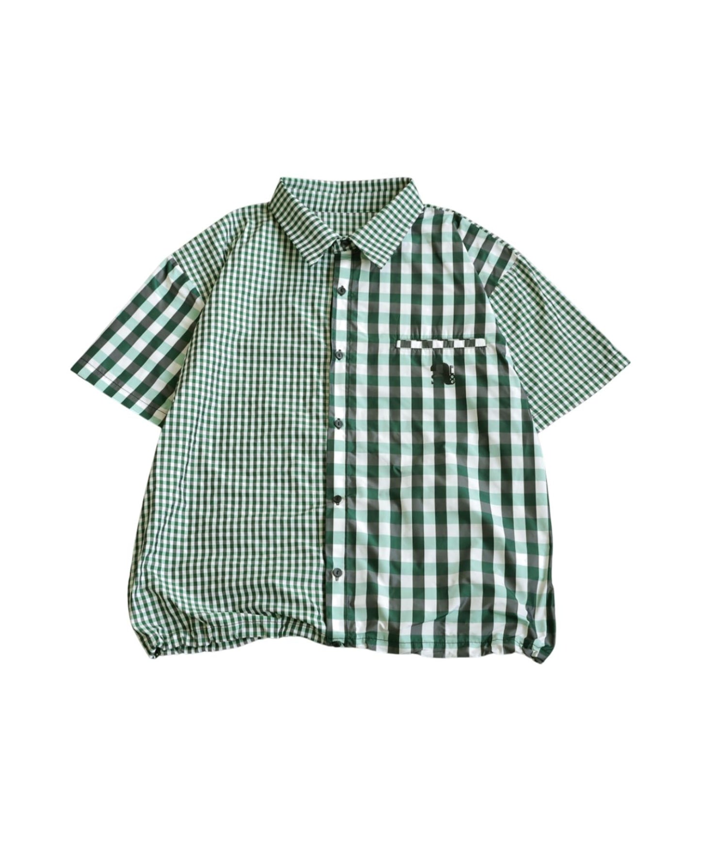 Ladies ANTIQUA GOLF × STCH Mixed Check Shirt