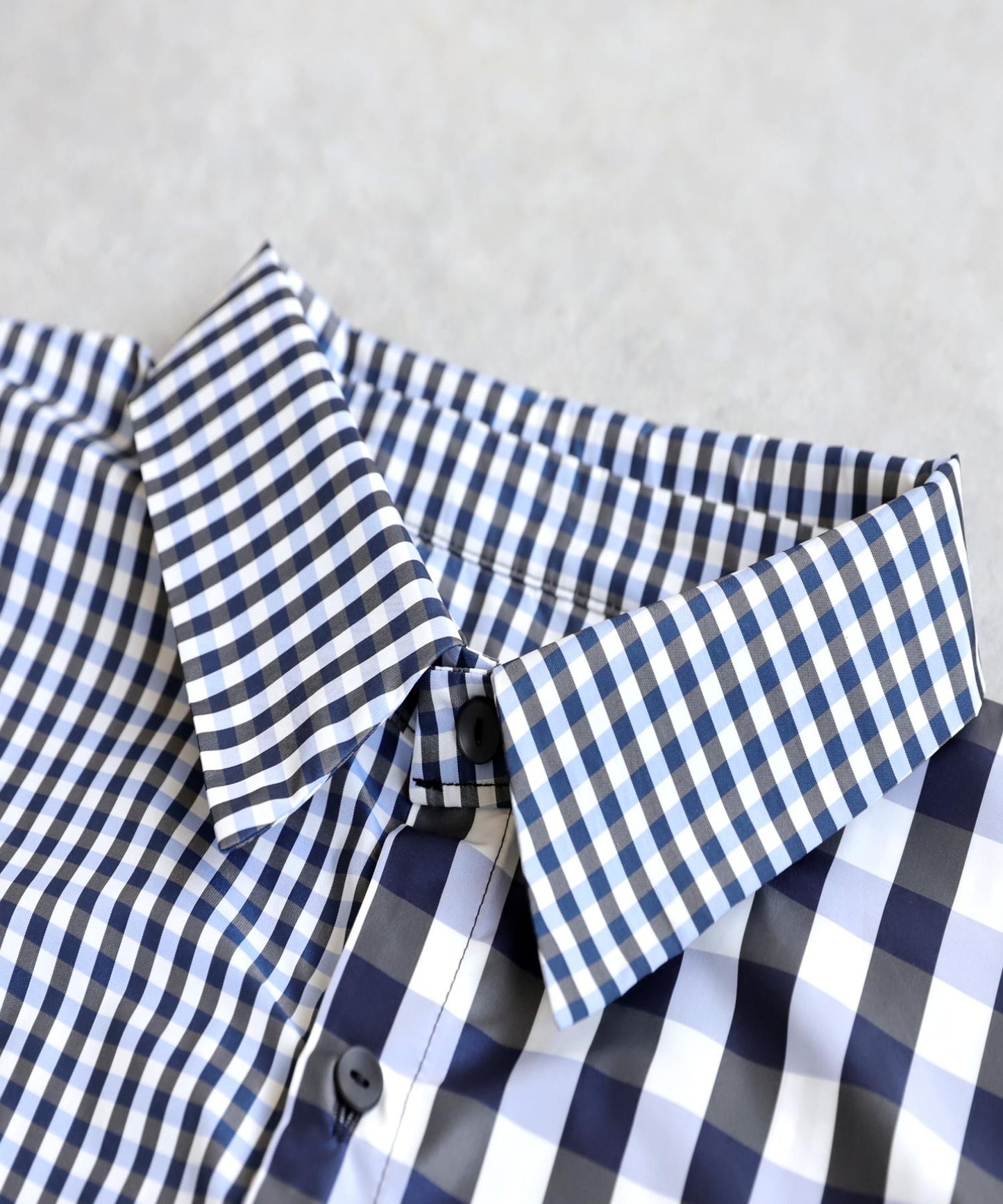 Men's ANTIQUA GOLF × STCH Mixed Check Shirt