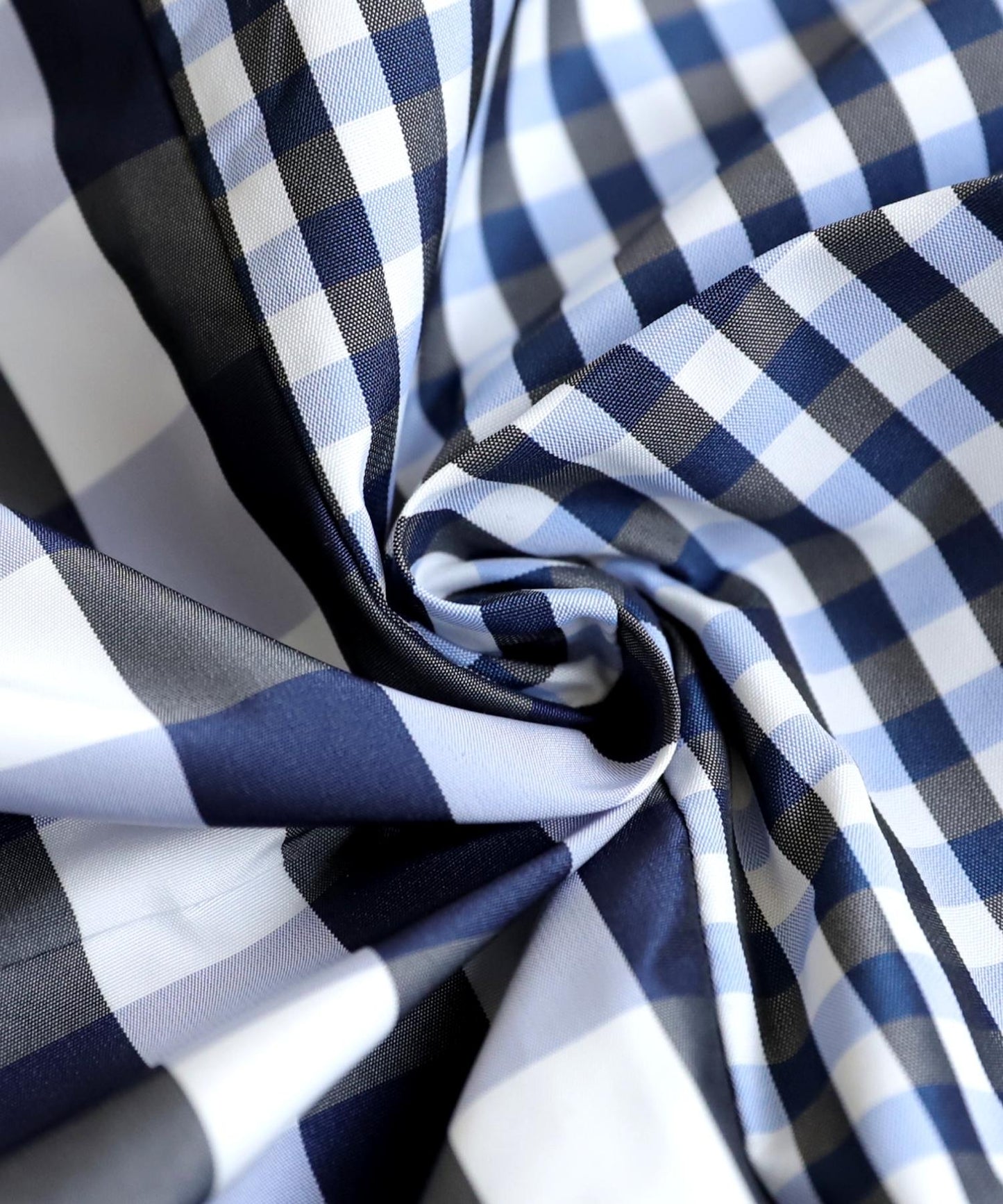 Men's ANTIQUA GOLF × STCH Mixed Check Shirt