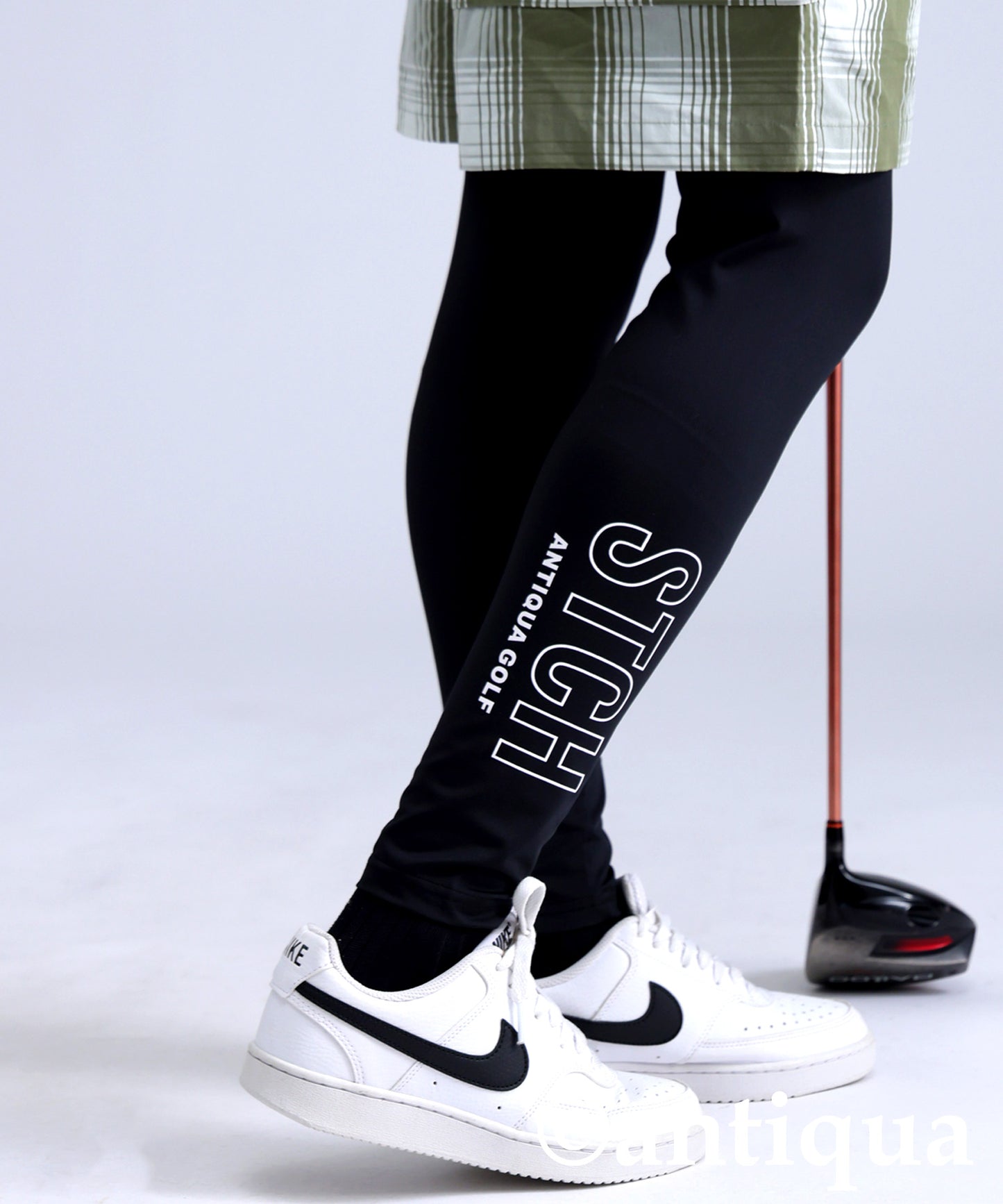 ANTIQUA GOLF×STCH Logo Leggings Ladies