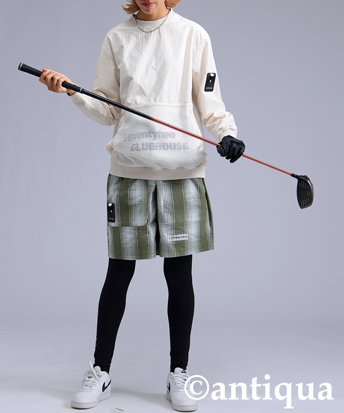 ANTIQUA GOLF×STCH Logo Leggings Ladies