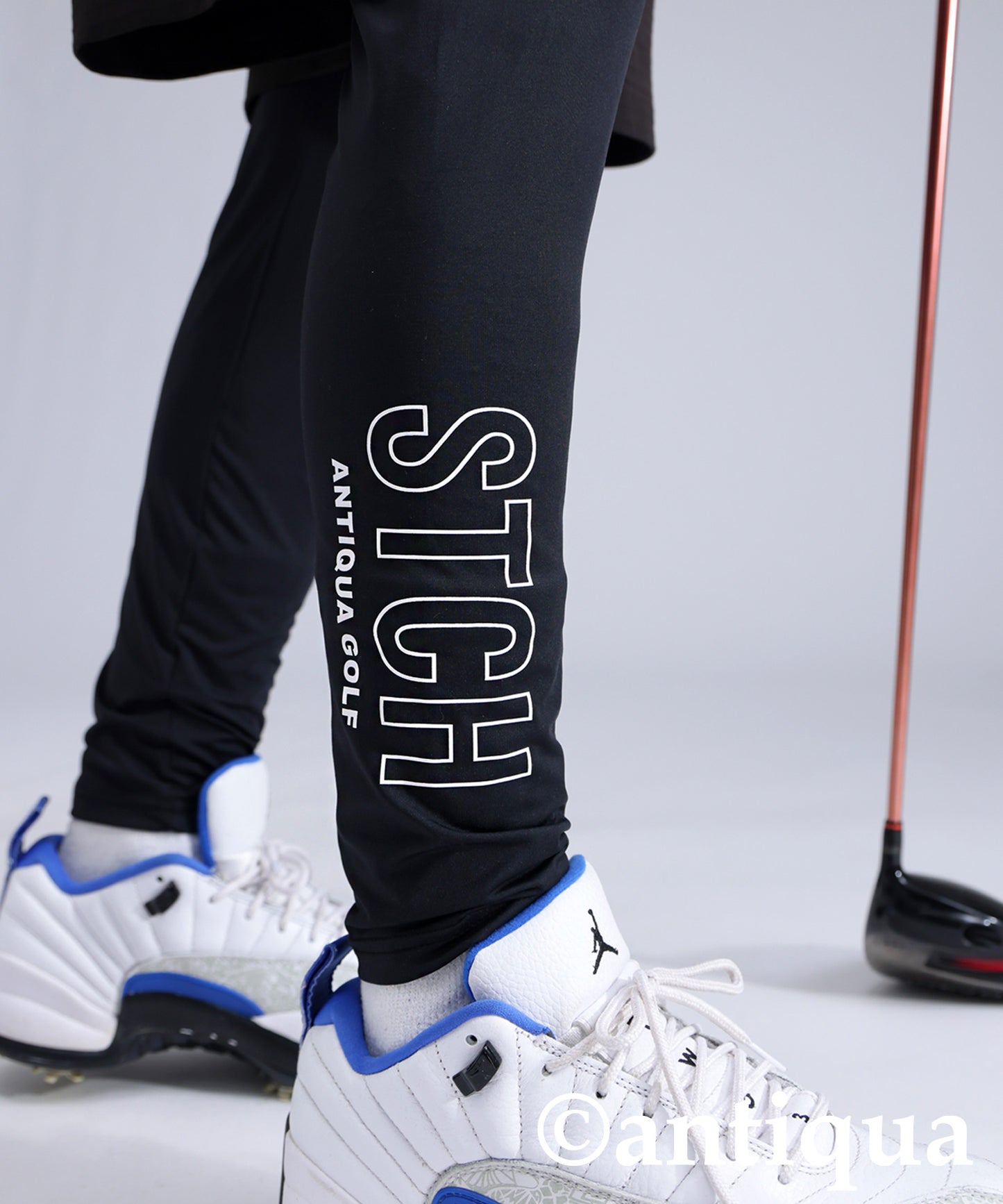 ANTIQUA GOLF×STCH Logo Leggings Men's
