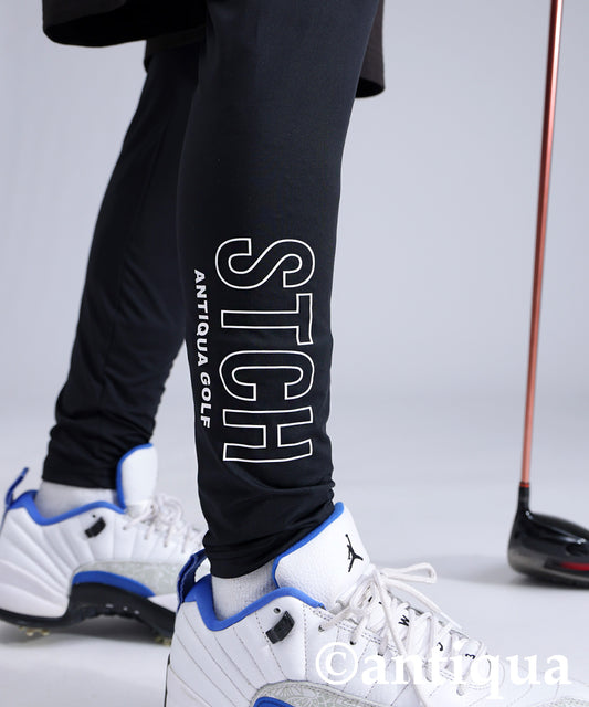 ANTIQUA GOLF×STCH Logo Leggings Men's