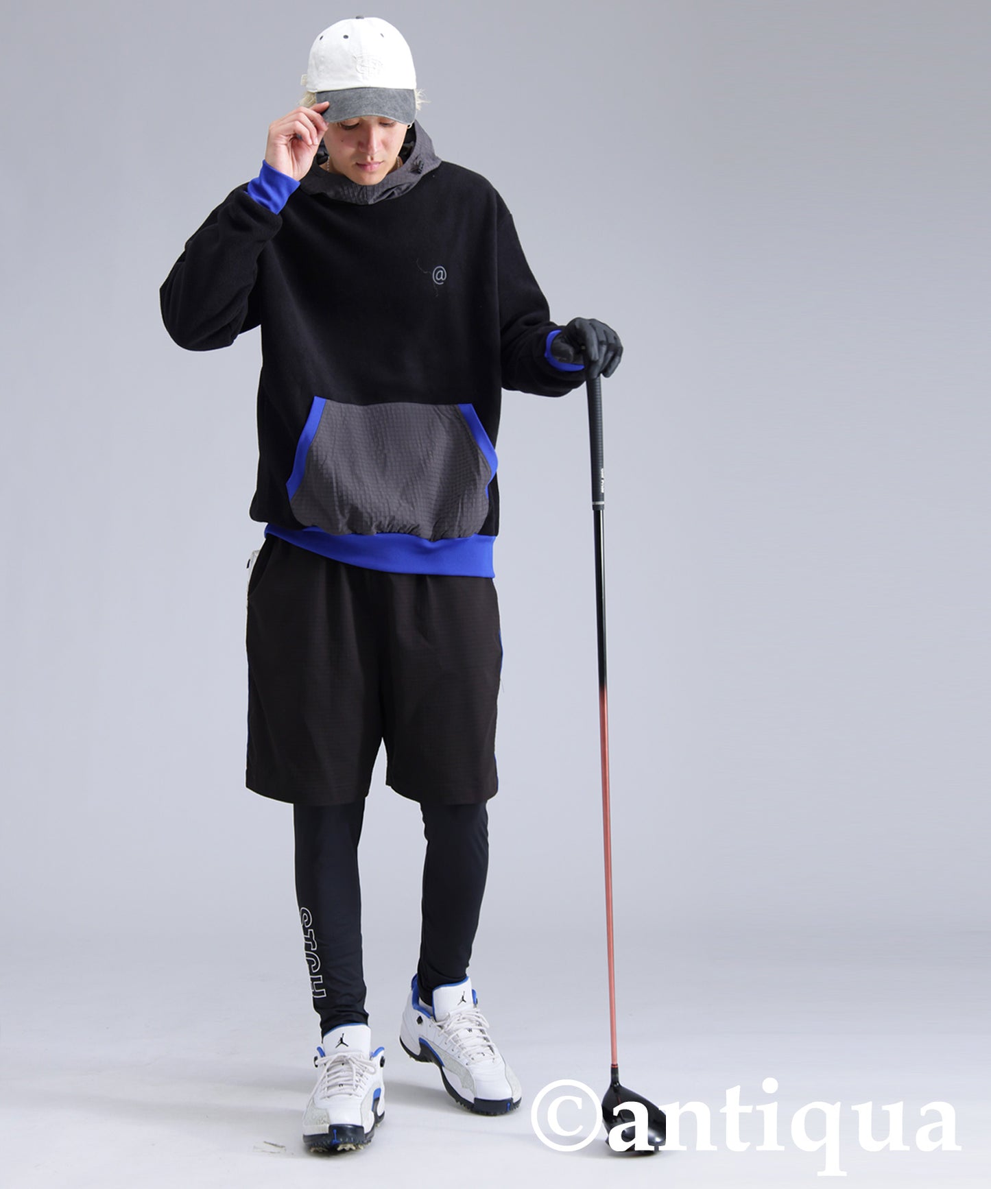 ANTIQUA GOLF×STCH Logo Leggings Men's
