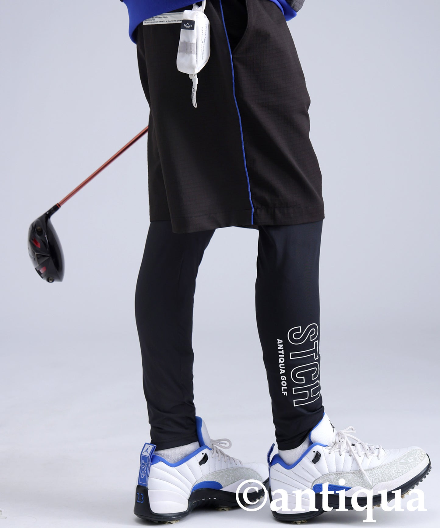 ANTIQUA GOLF×STCH Logo Leggings Men's