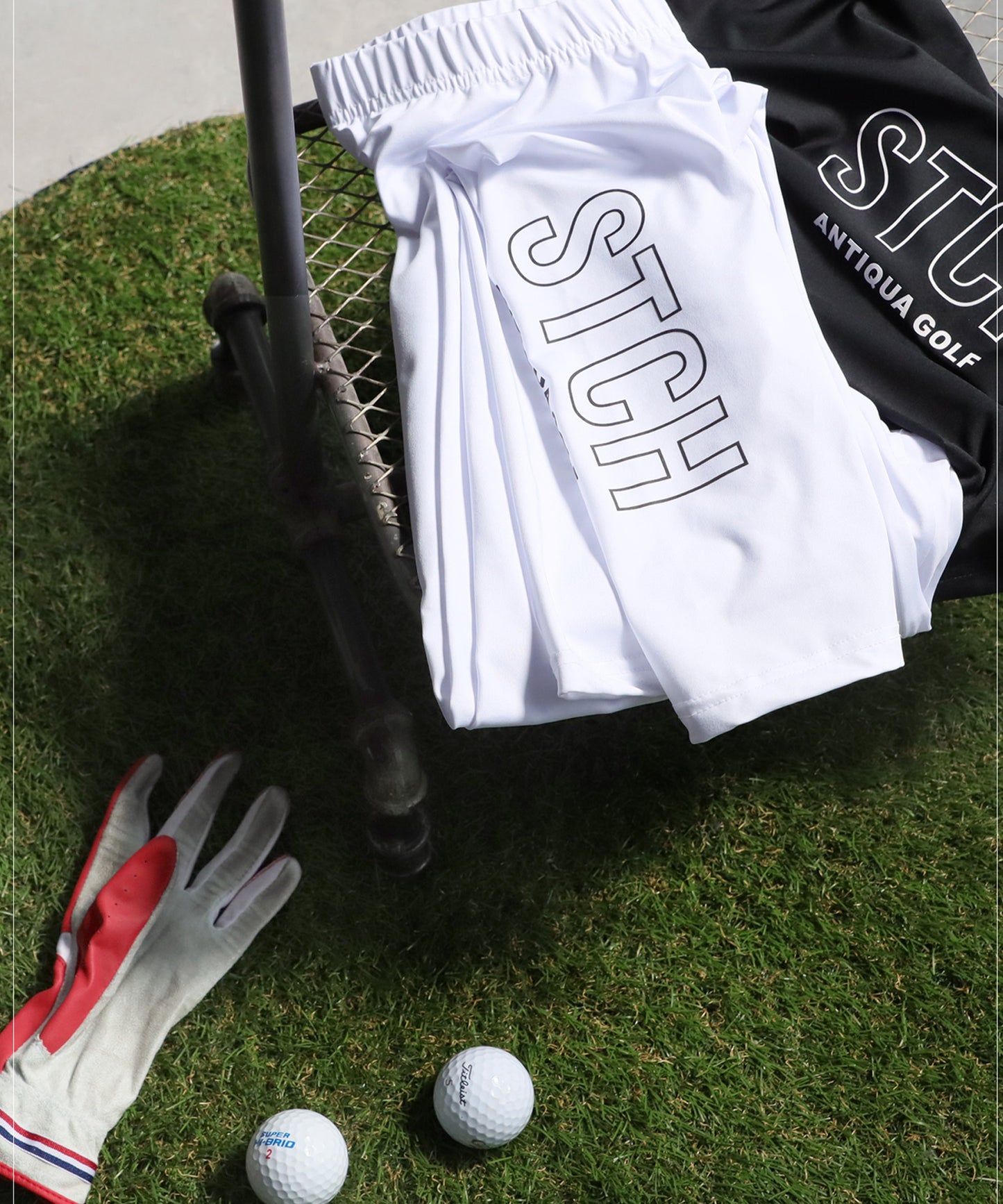 ANTIQUA GOLF×STCH Logo Leggings Ladies