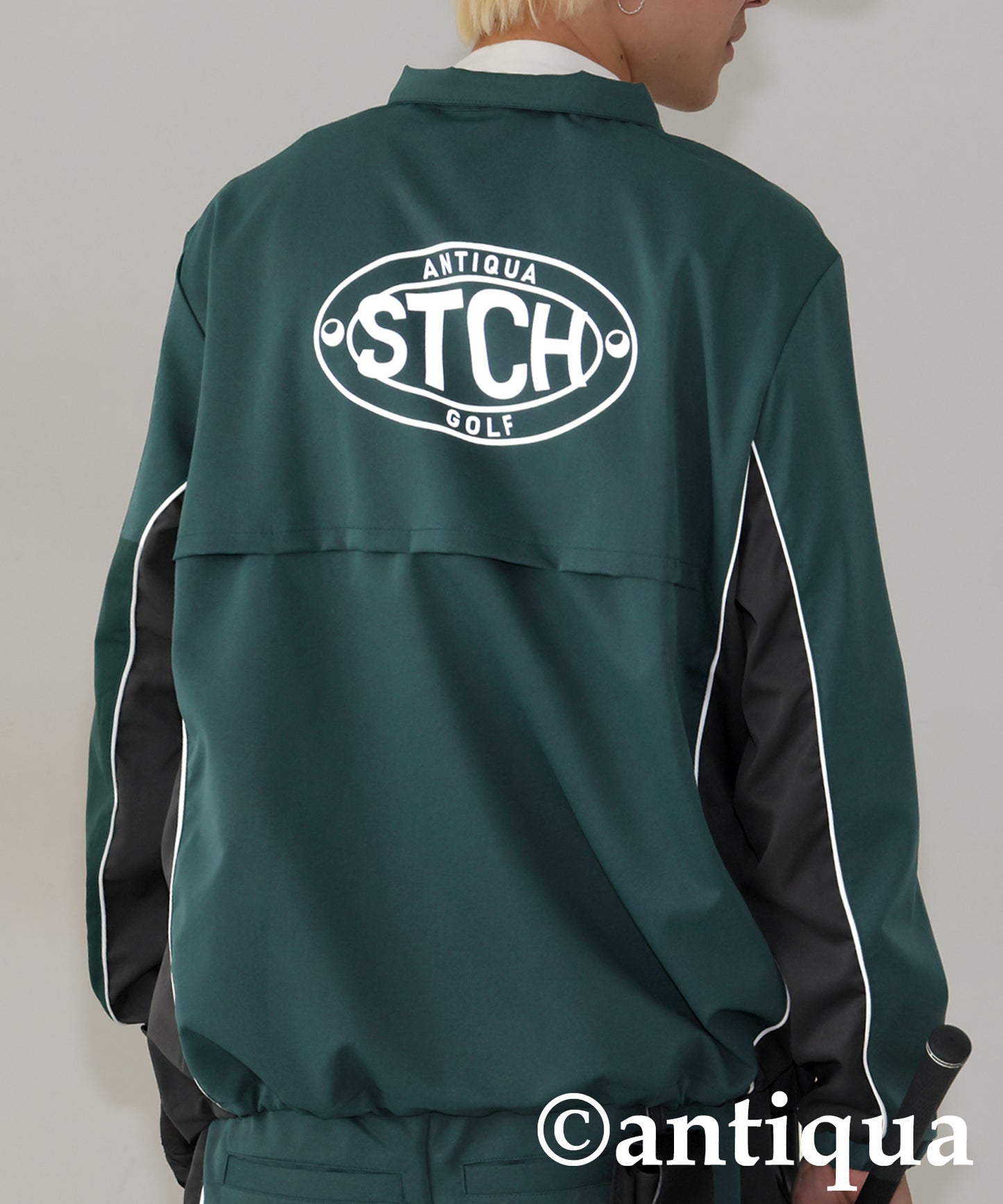 ANTIQUA GOLF×STCH Half-Zip Top Men's