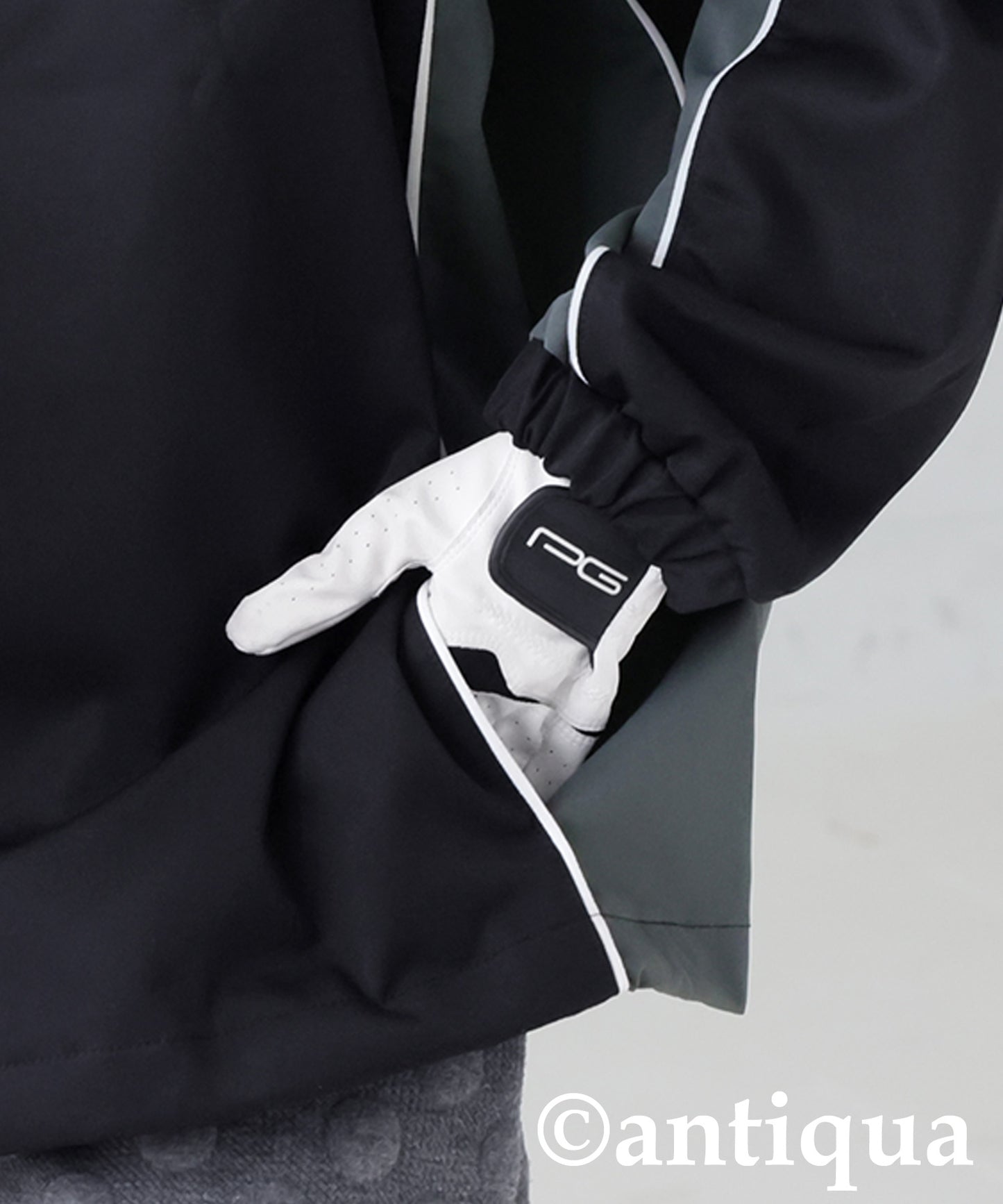 ANTIQUA GOLF×STCH Half-Zip Top Ladies