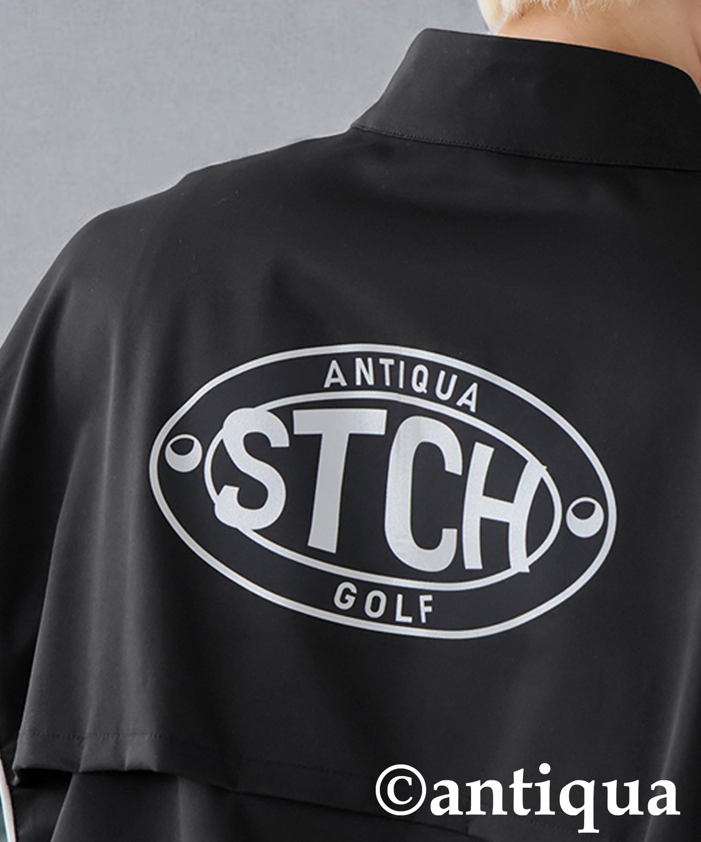 ANTIQUA GOLF×STCH Half-Zip Top Men's