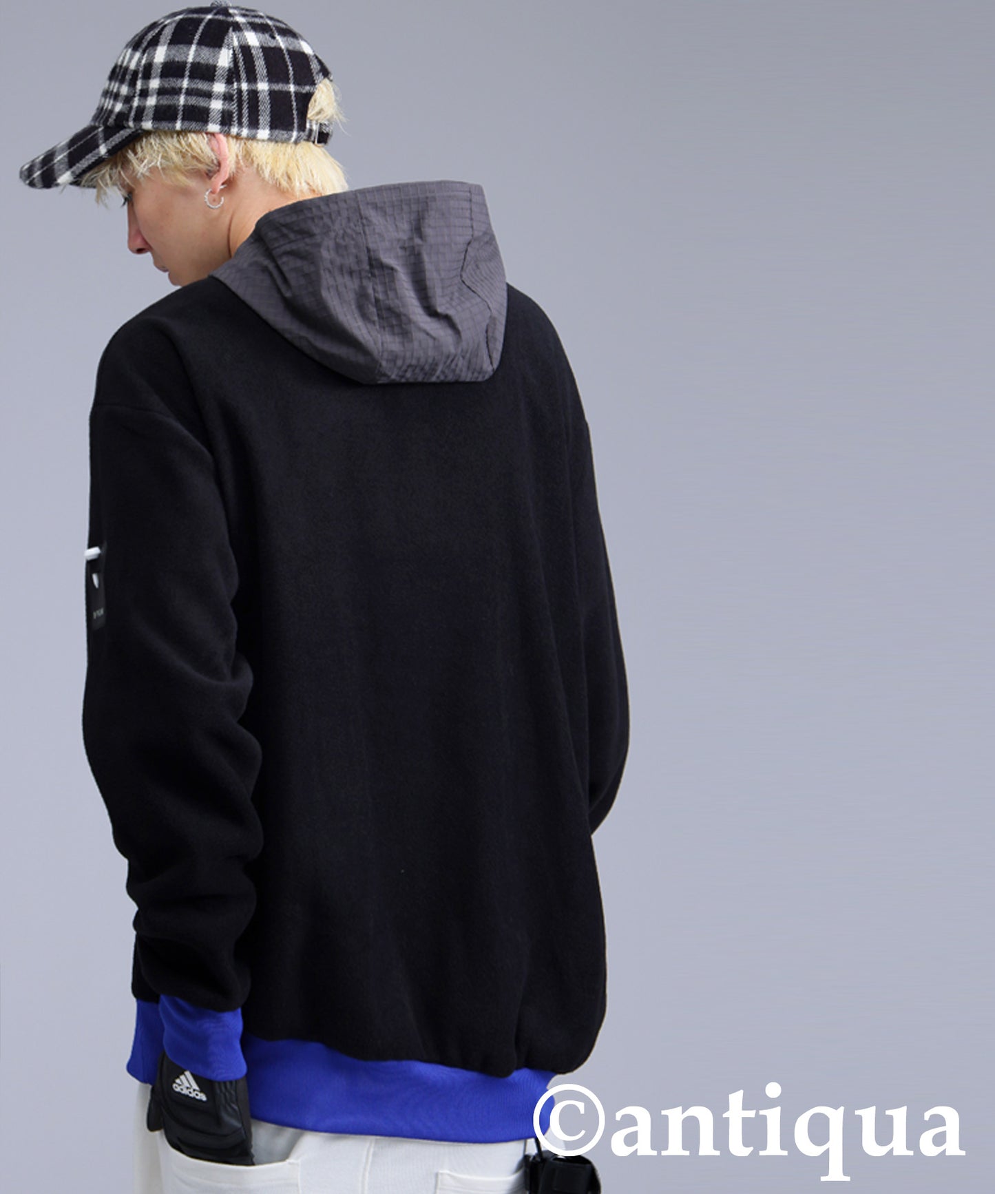 ANTIQUA GOLF×STCH Color-Coordinated Fleece Hoodie Men's