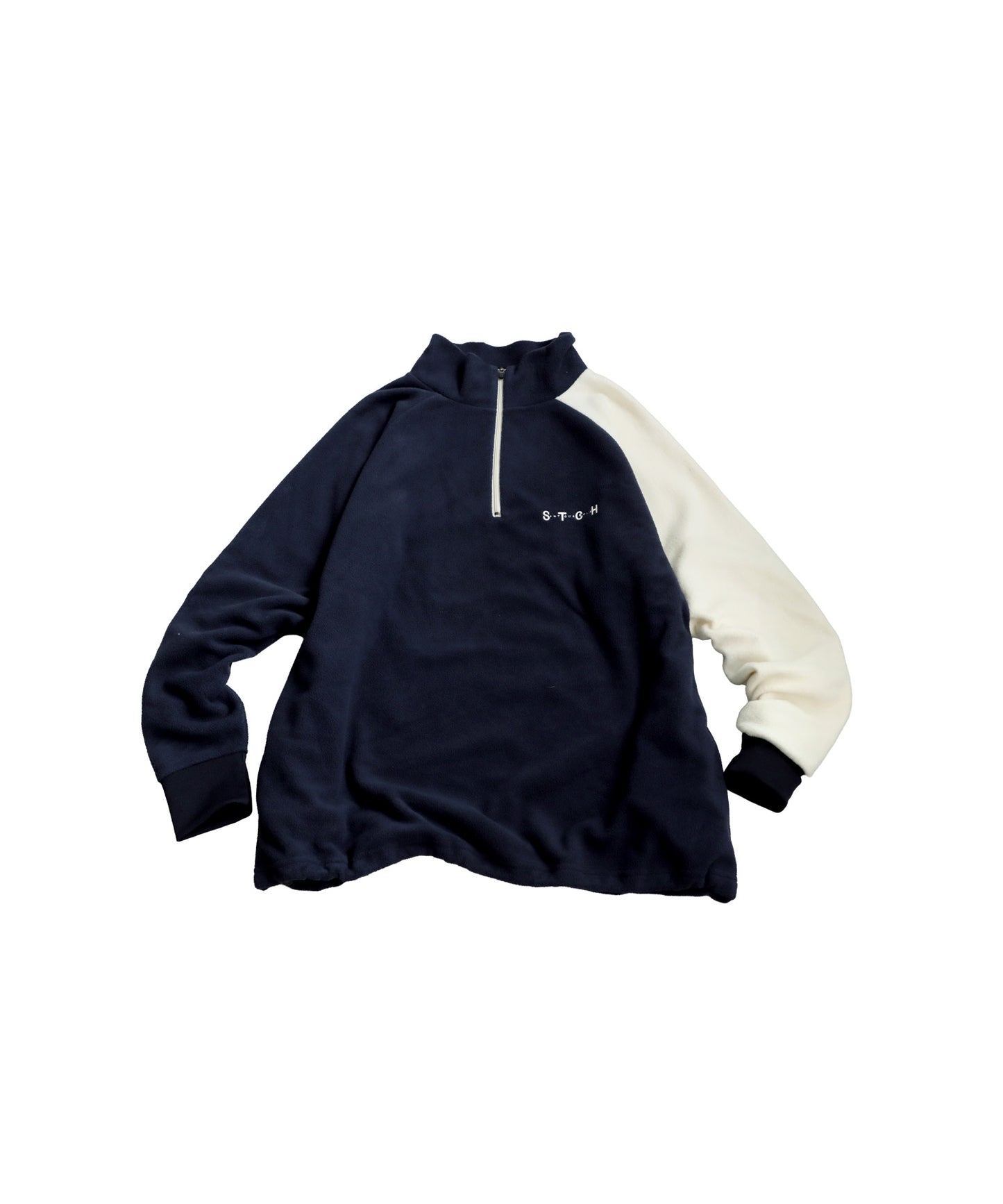 ANTIQUA GOLF×STCH Color-Coordinated Fleece Top Ladies