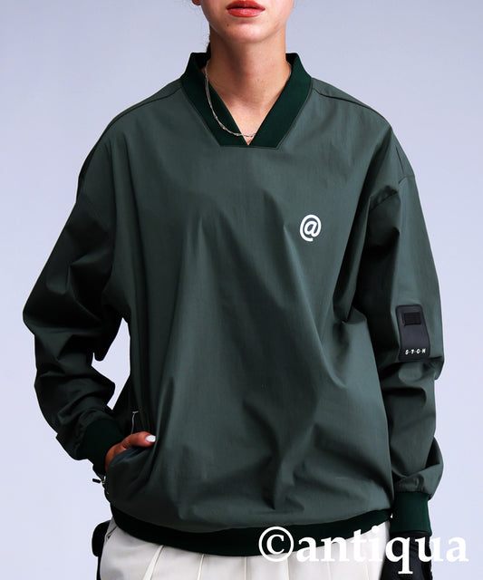 ANTIQUA GOLF×STCH Logo Tops Ladies