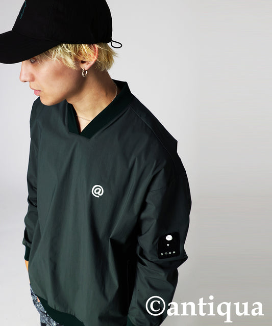 ANTIQUA GOLF×STCH Logo Tops Men's