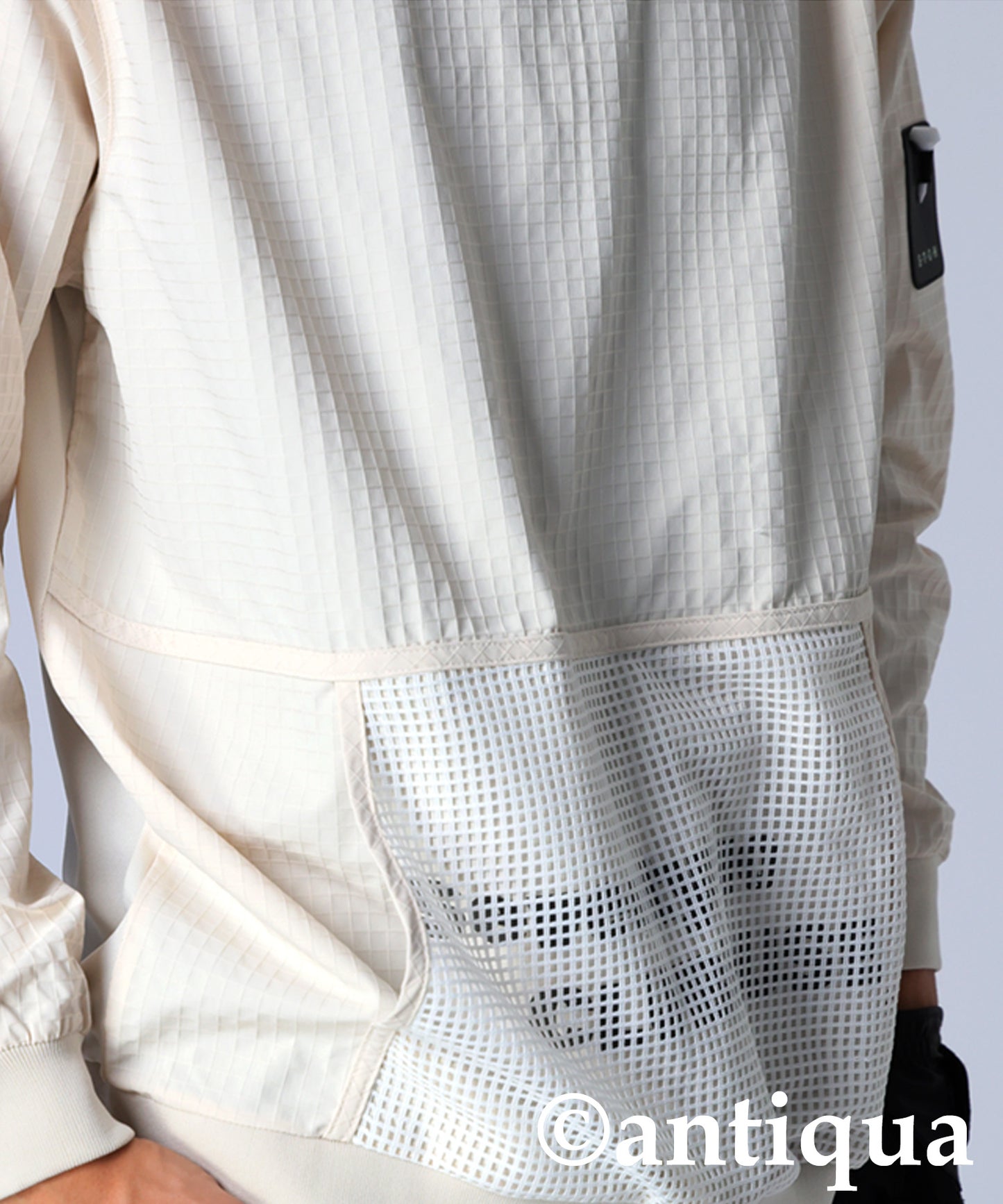 ANTIQUA GOLF×STCH Mesh Pocket Tops Men's