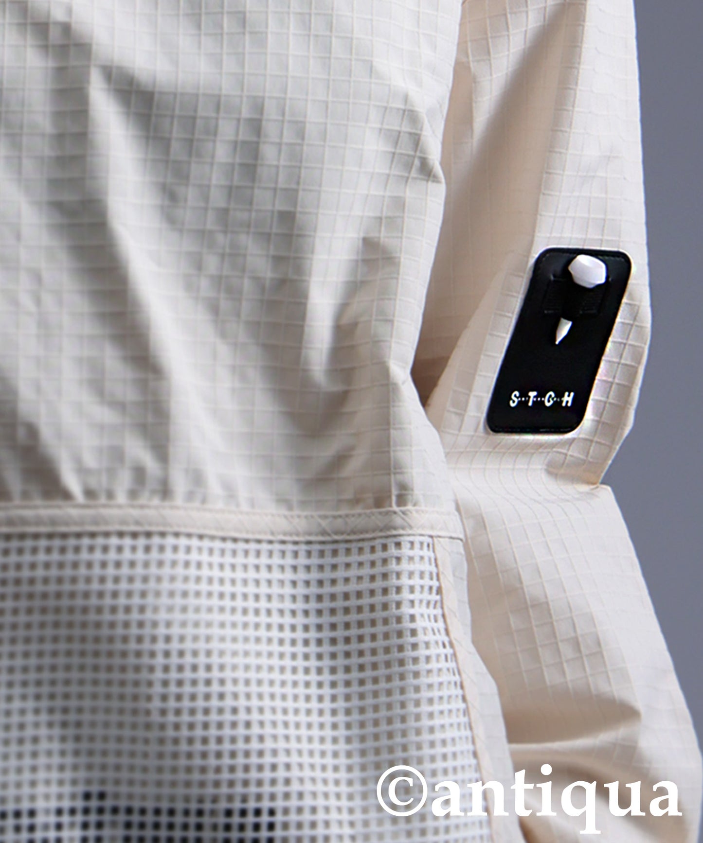 ANTIQUA GOLF×STCH Mesh Pocket Tops Ladies