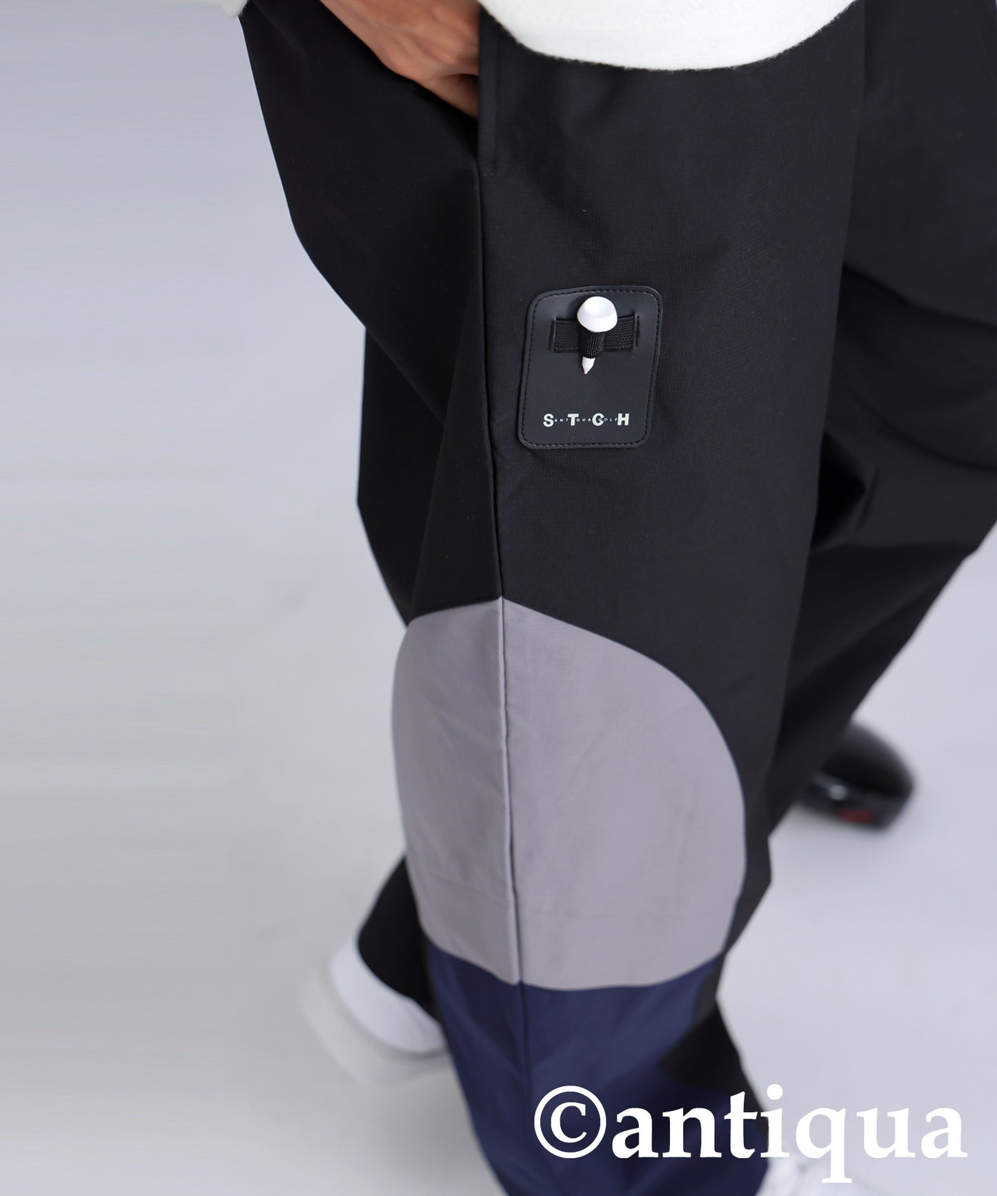 ANTIQUA GOLF×STCH Color-Blocked Pants Ladies