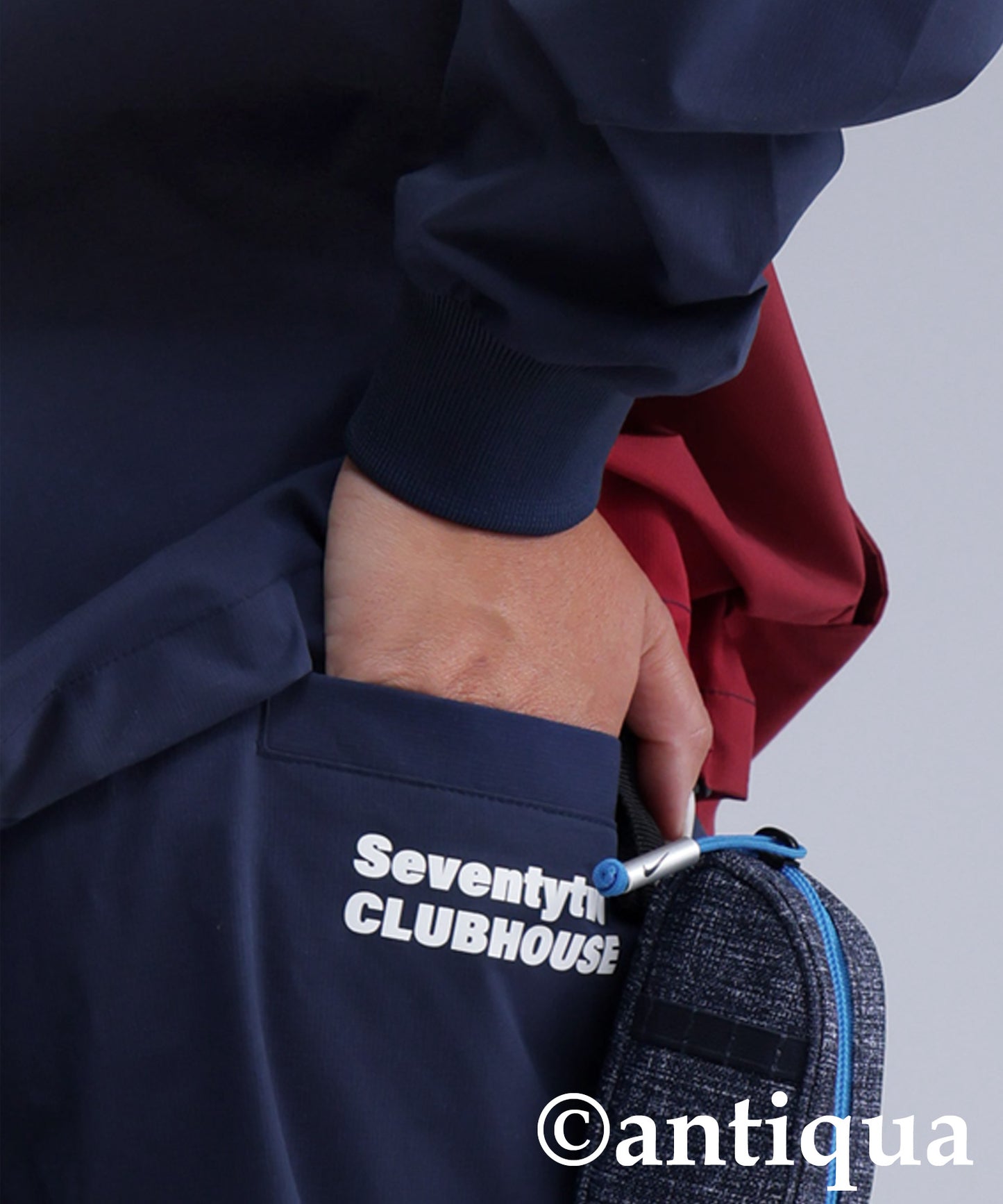 ANTIQUA GOLF×STCH Color-Blocked Pants Ladies